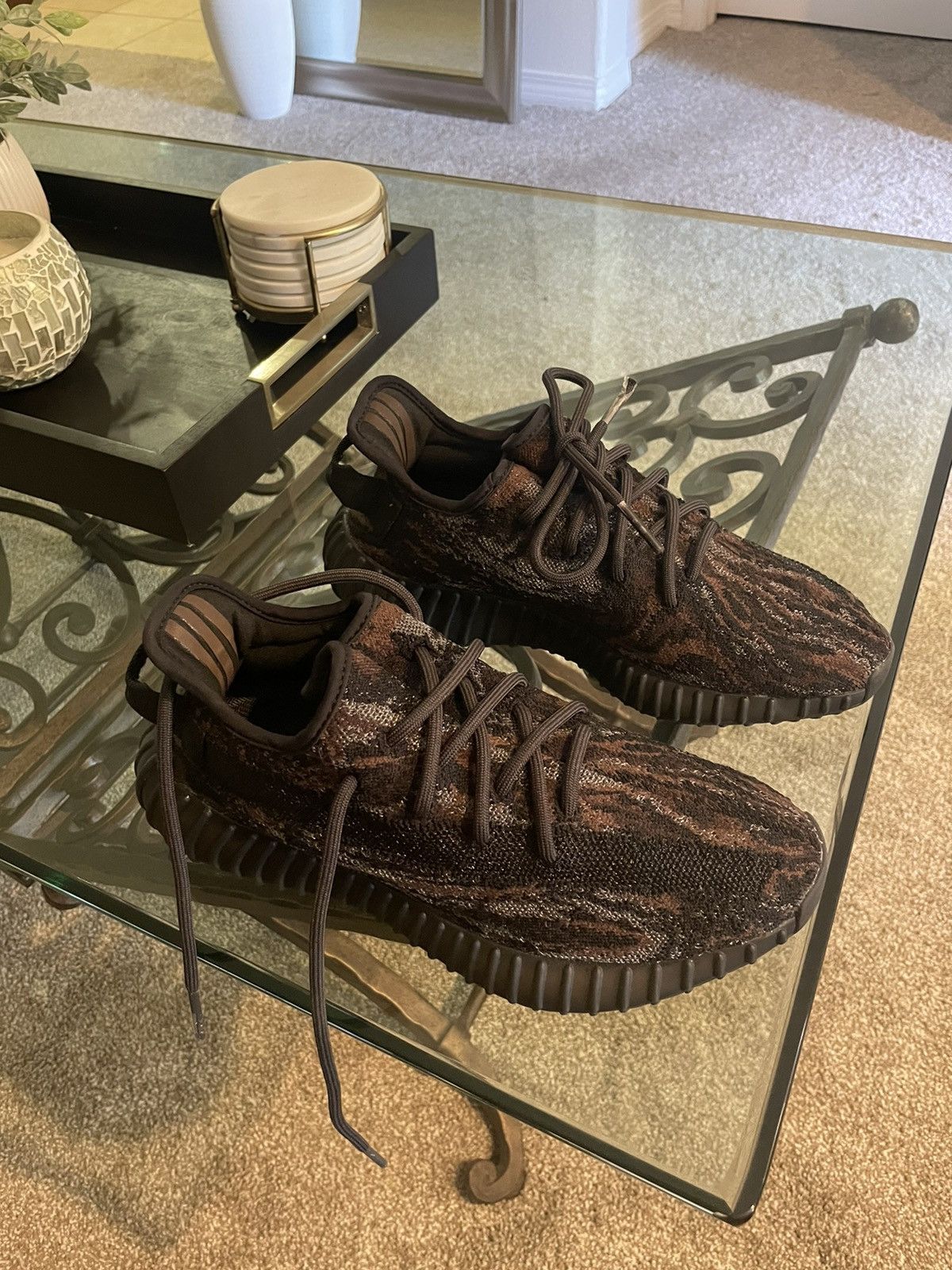 Adidas Adidas Yeezy 350 V2 MX rock running shoe Size US 6 / IT 36 - 4 Thumbnail