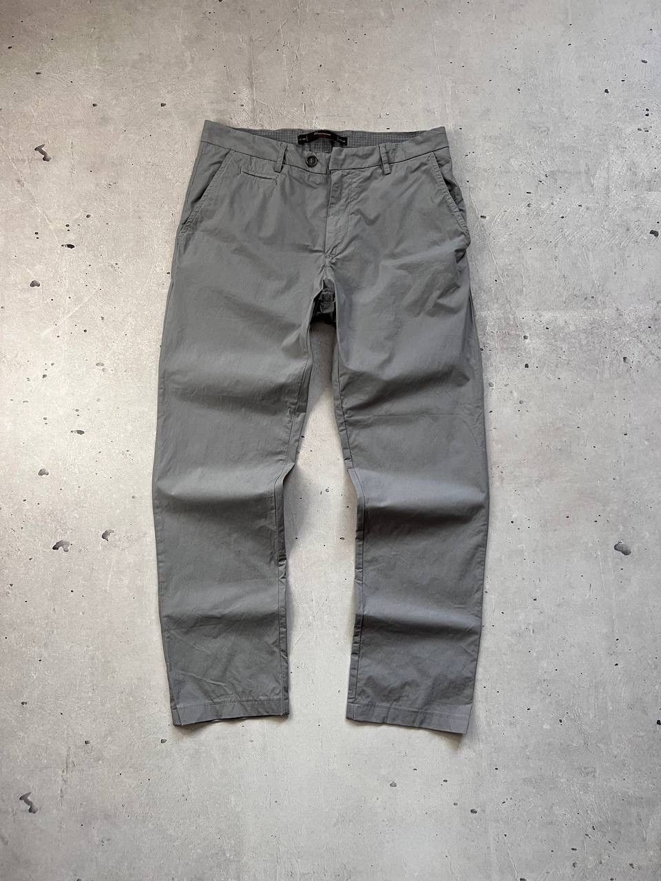 Other Camicissima Milano Gray / Silver Men’s Cotton Classic Pants Size US 34 / EU 50 - 1 Thumbnail