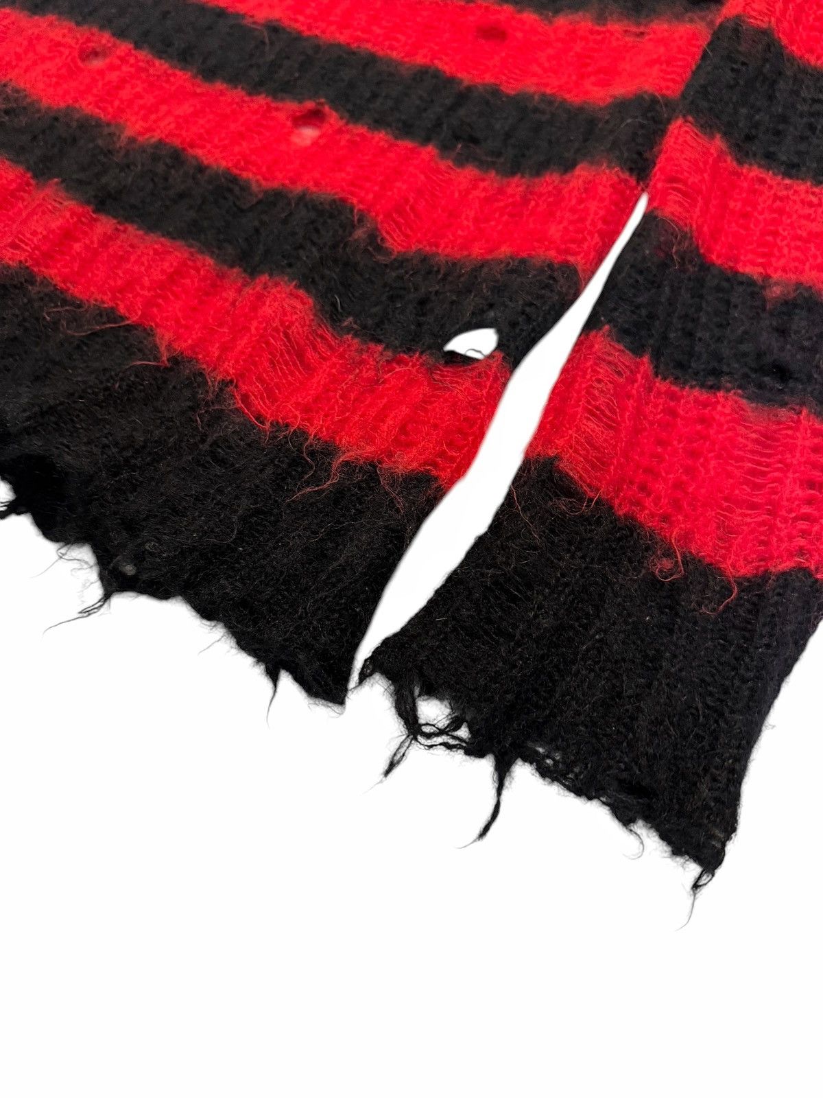 Junya Watanabe 2014 Runway Punk Grunge Mohair Sweater Size US M / EU 48-50 / 2 - 6 Thumbnail