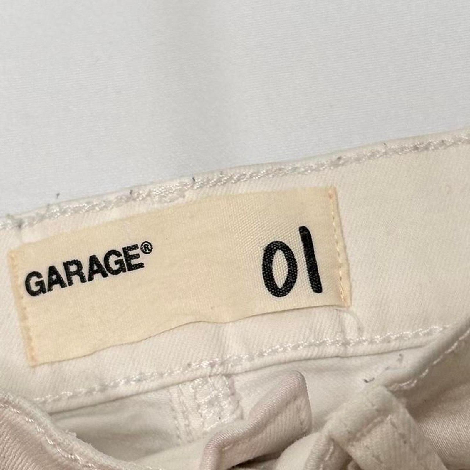 Garage Garage Size 1 White Micro Shorts Size 25" / US 0 / IT 36 - 2 Thumbnail