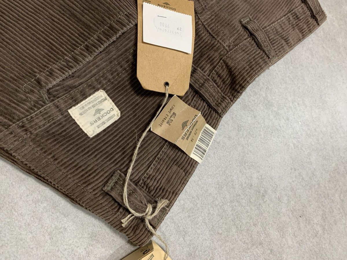Dockers Y2k 00s Vintage deadstock Docker Corduroy mini Flare trouser Size US 29 - 7 Thumbnail