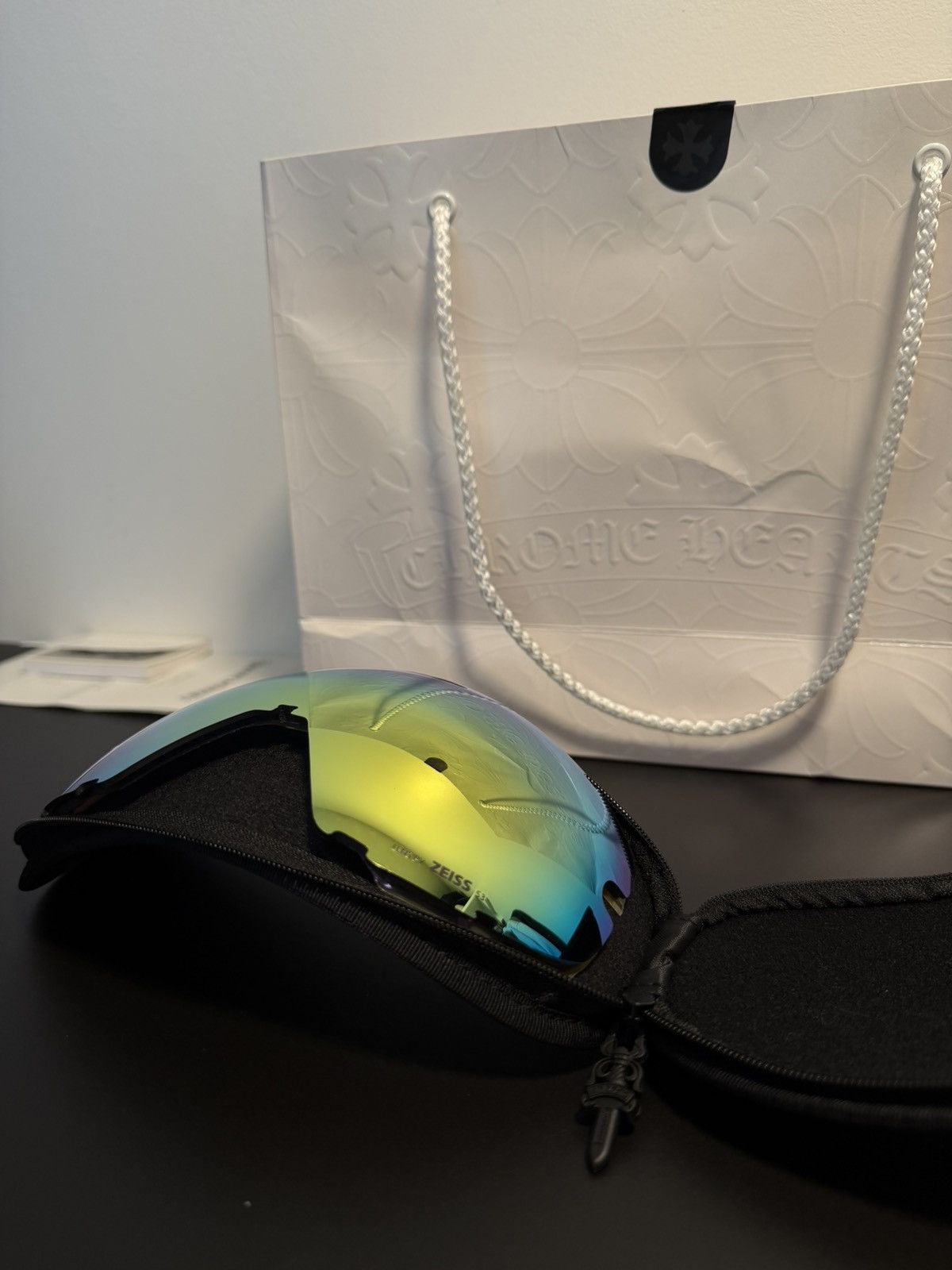 Chrome Hearts Chrome Hearts Silver Morning Ski Goggles Size ONE SIZE - 14 Thumbnail