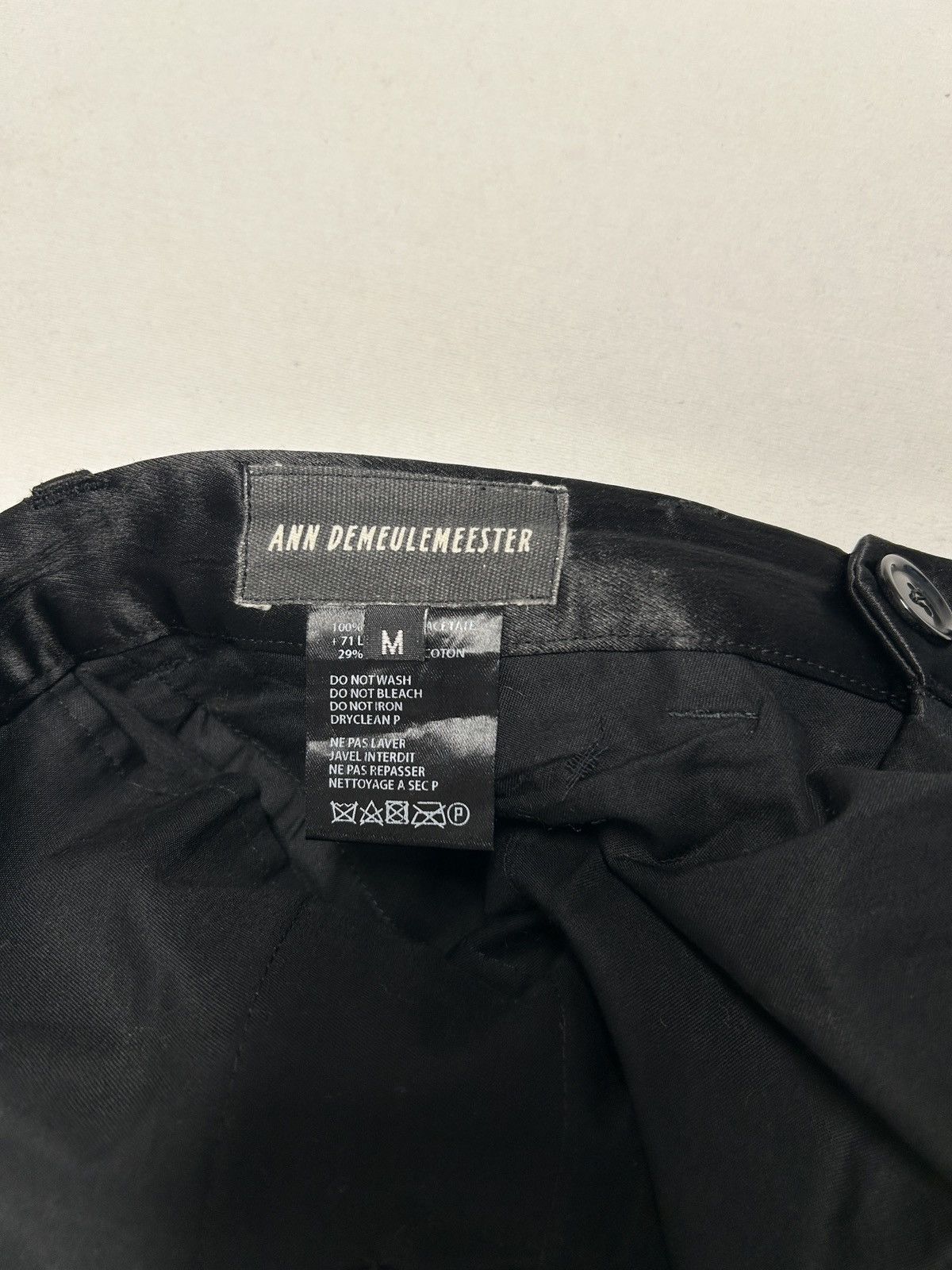 Ann Demeulemeester Silk Trousers Size US 32 / EU 48 - 6 Thumbnail
