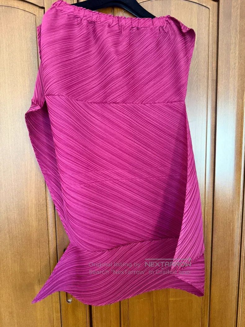 Issey Miyake Issey Miyake size:5 Special-shaped Midi Skirt Size 31" - 1 Thumbnail