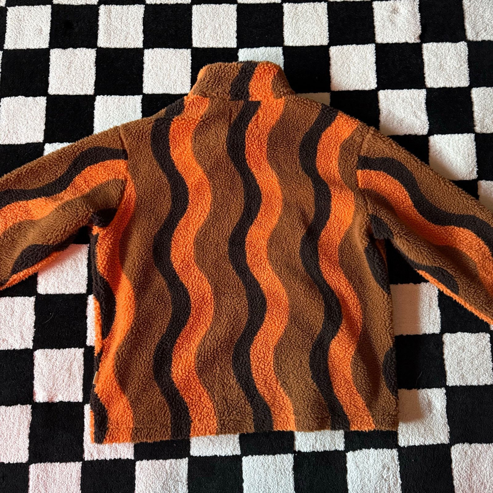 Urban Outfitters Fuzzy orange urban outfitters fleece zip up size extra large Size US XL / EU 56 / 4 - 4 Thumbnail