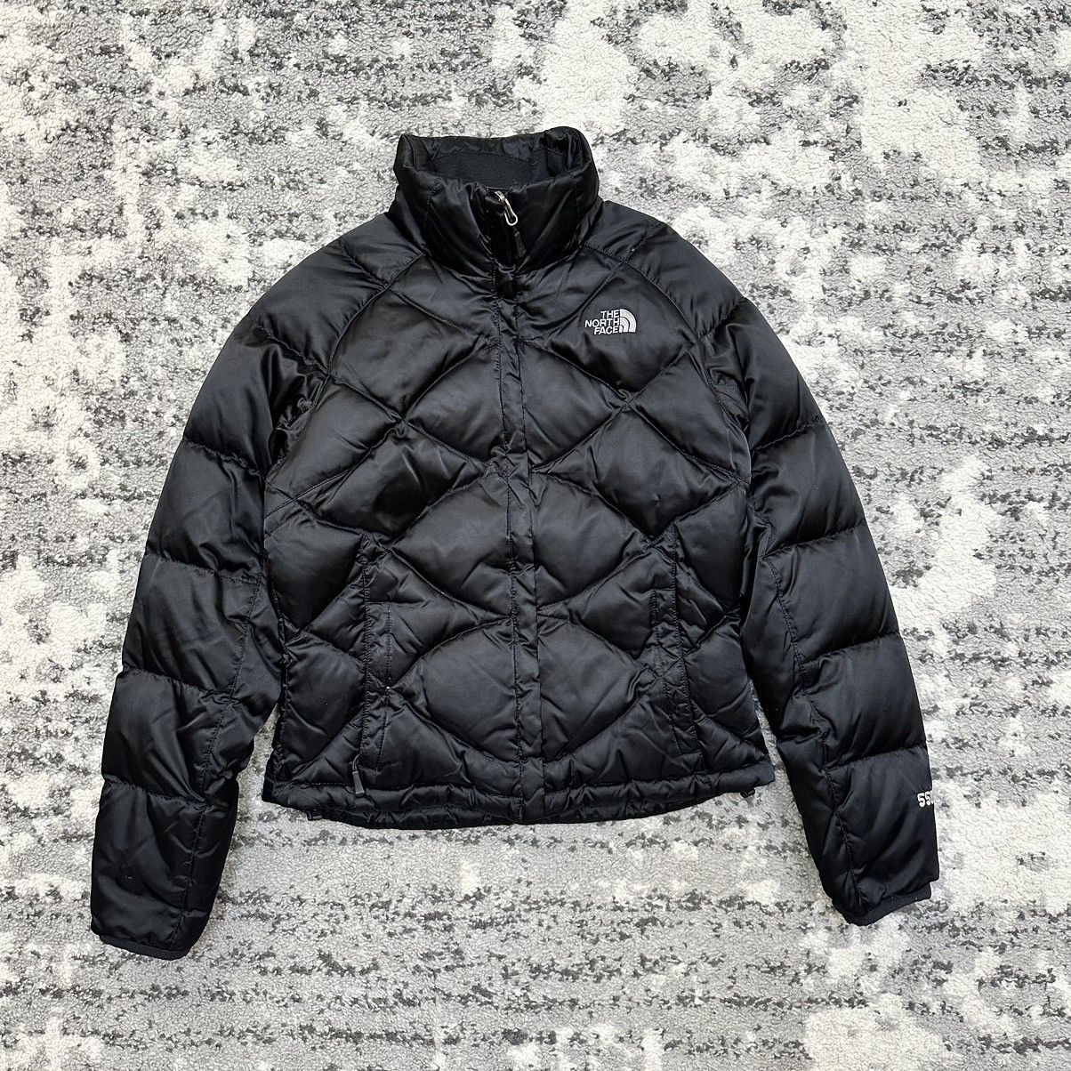 The North Face 550 Goose Down Coat Black Puffer Jacket