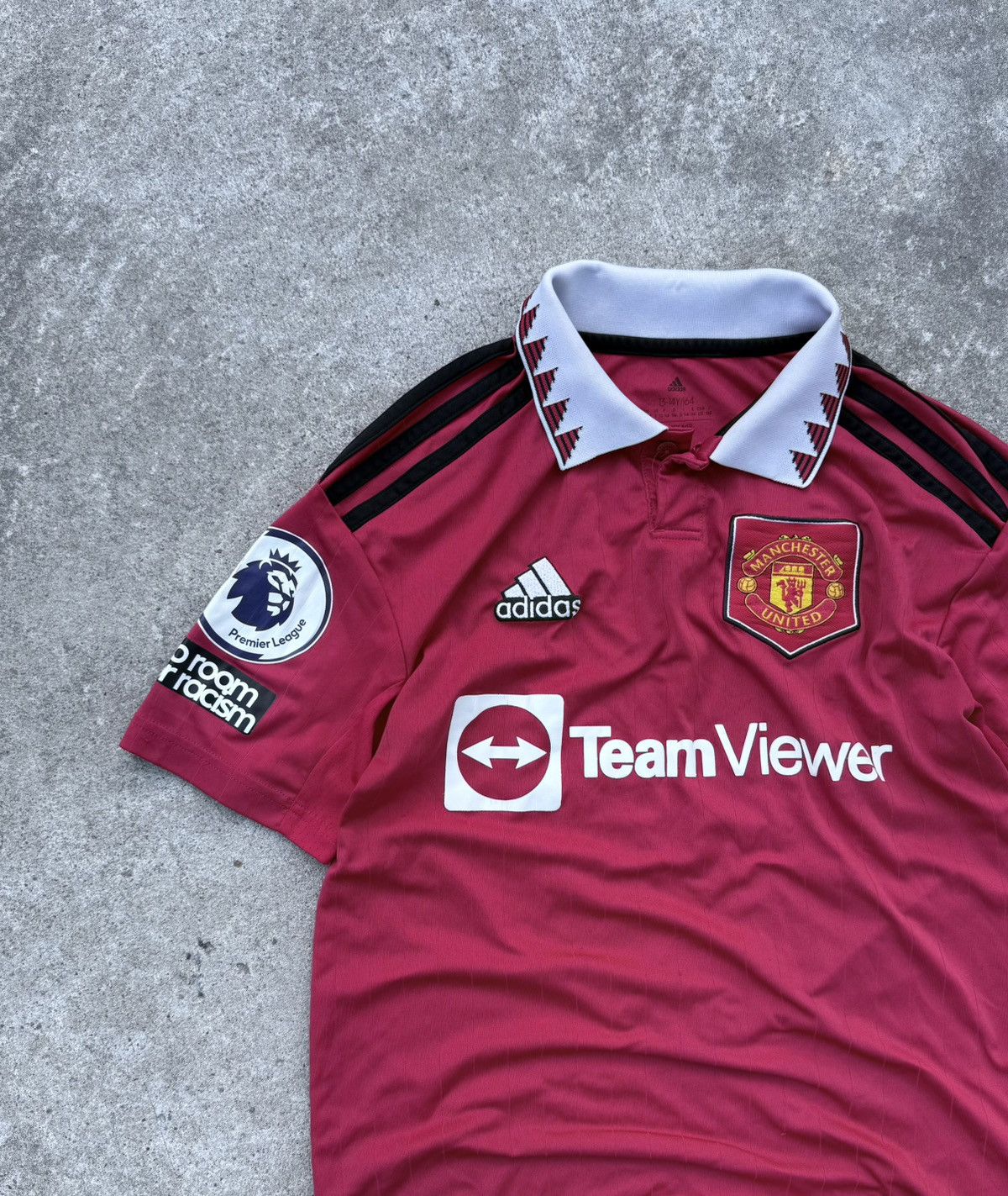 Adidas × Vintage Vintage Adidas Manchester United soccer football T-shirt Size US XXS / EU 40 - 4 Thumbnail