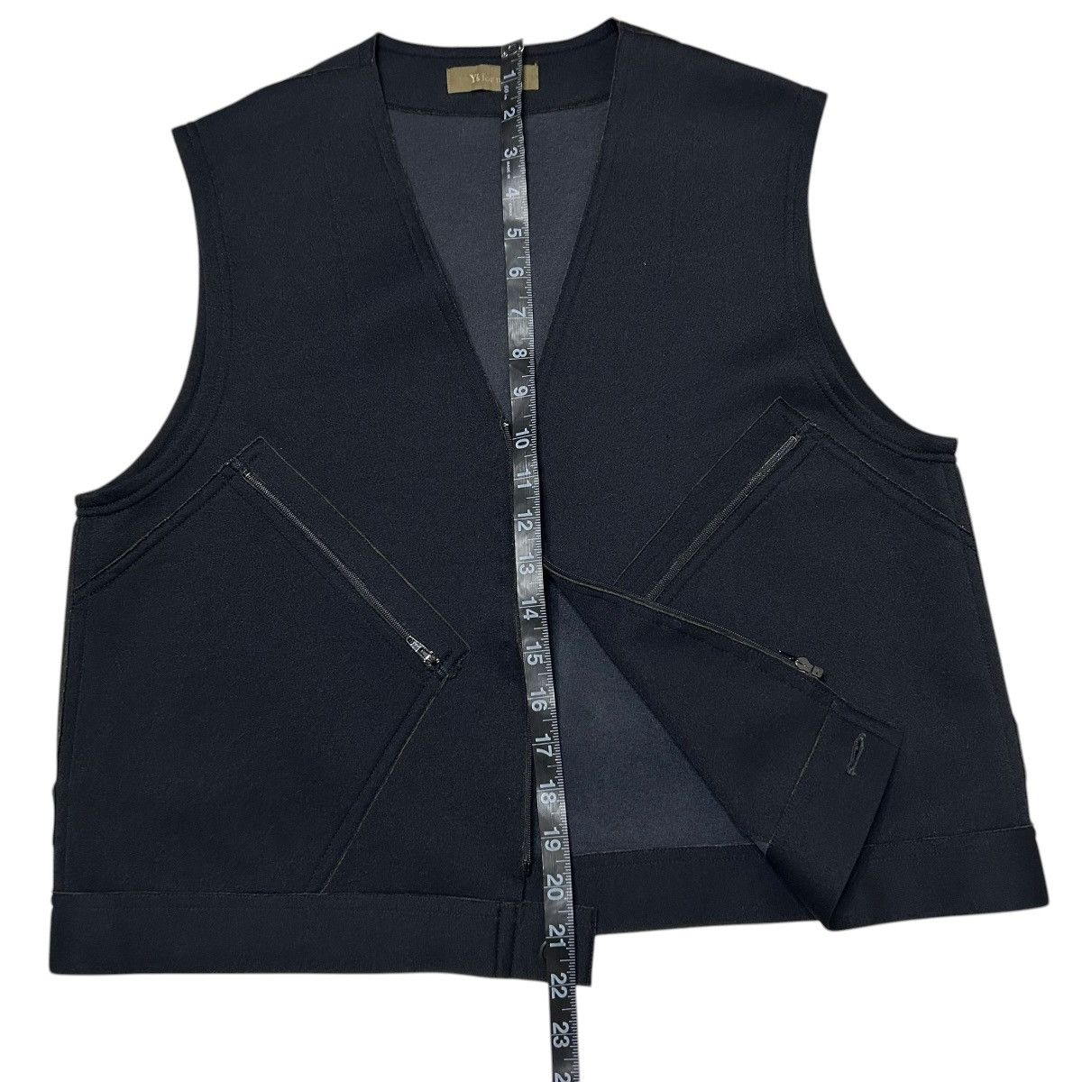 Yohji Yamamoto 715 Y's for men Yohji Yamamoto vest nylon bonded material Size US XXS / EU 40 - 16 Thumbnail