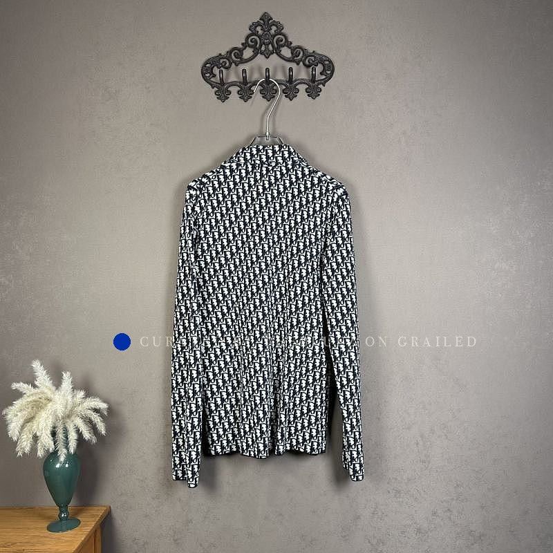 Dior Vintage Monogram Button-Up Shirt in Multi Size US XS / EU 42 / 0 - 1 Thumbnail