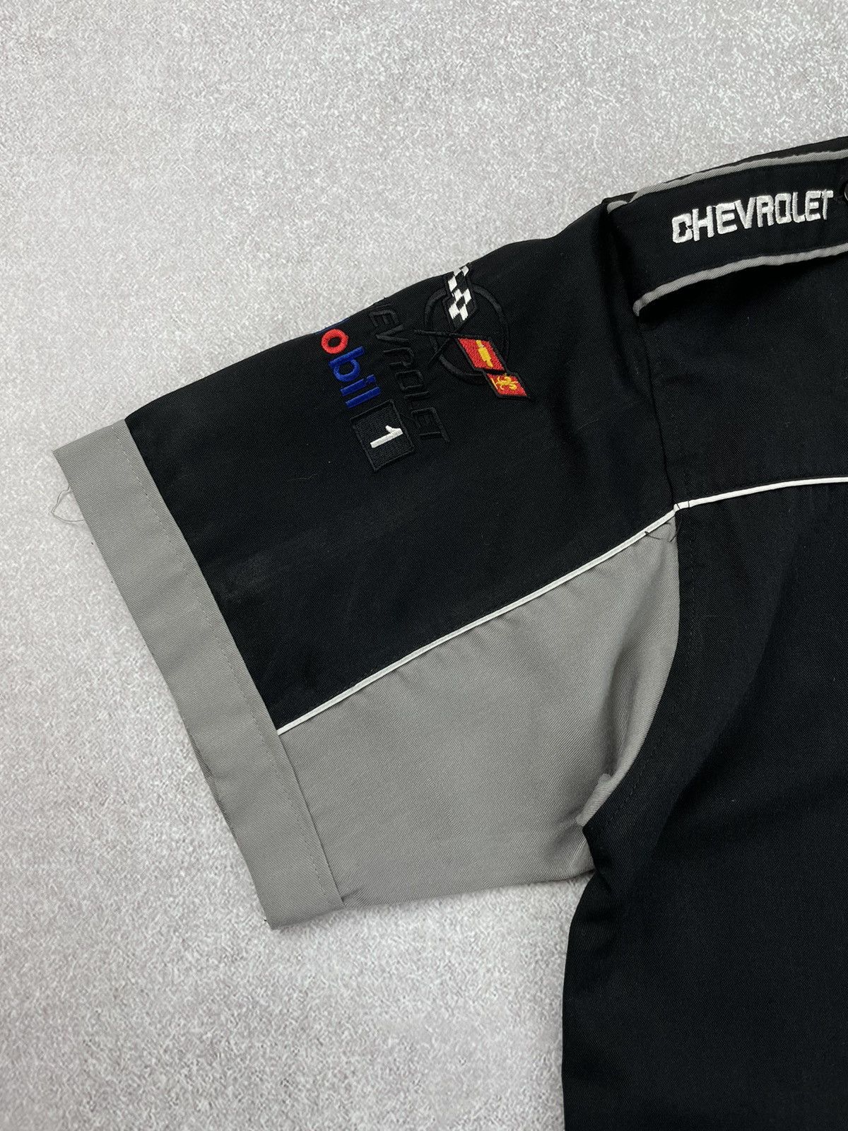 Vintage Chevrolet Vintage Racing Nascar Shirt Size US XL / EU 56 / 4 - 4 Thumbnail