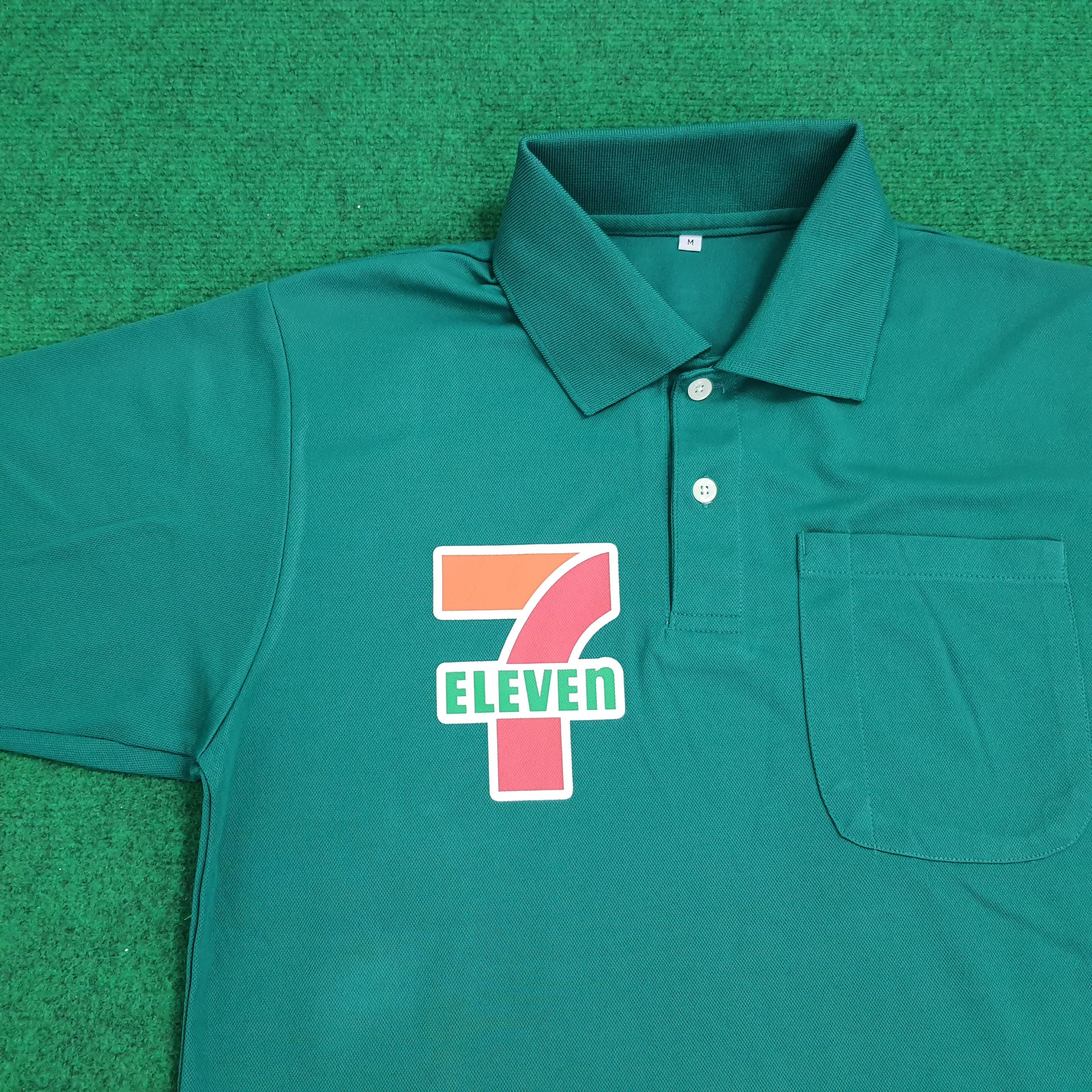 Japanese Brand × Vintage 7 ELEVEN Polo Shirt Size US S / EU 44-46 / 1 - 2 Thumbnail
