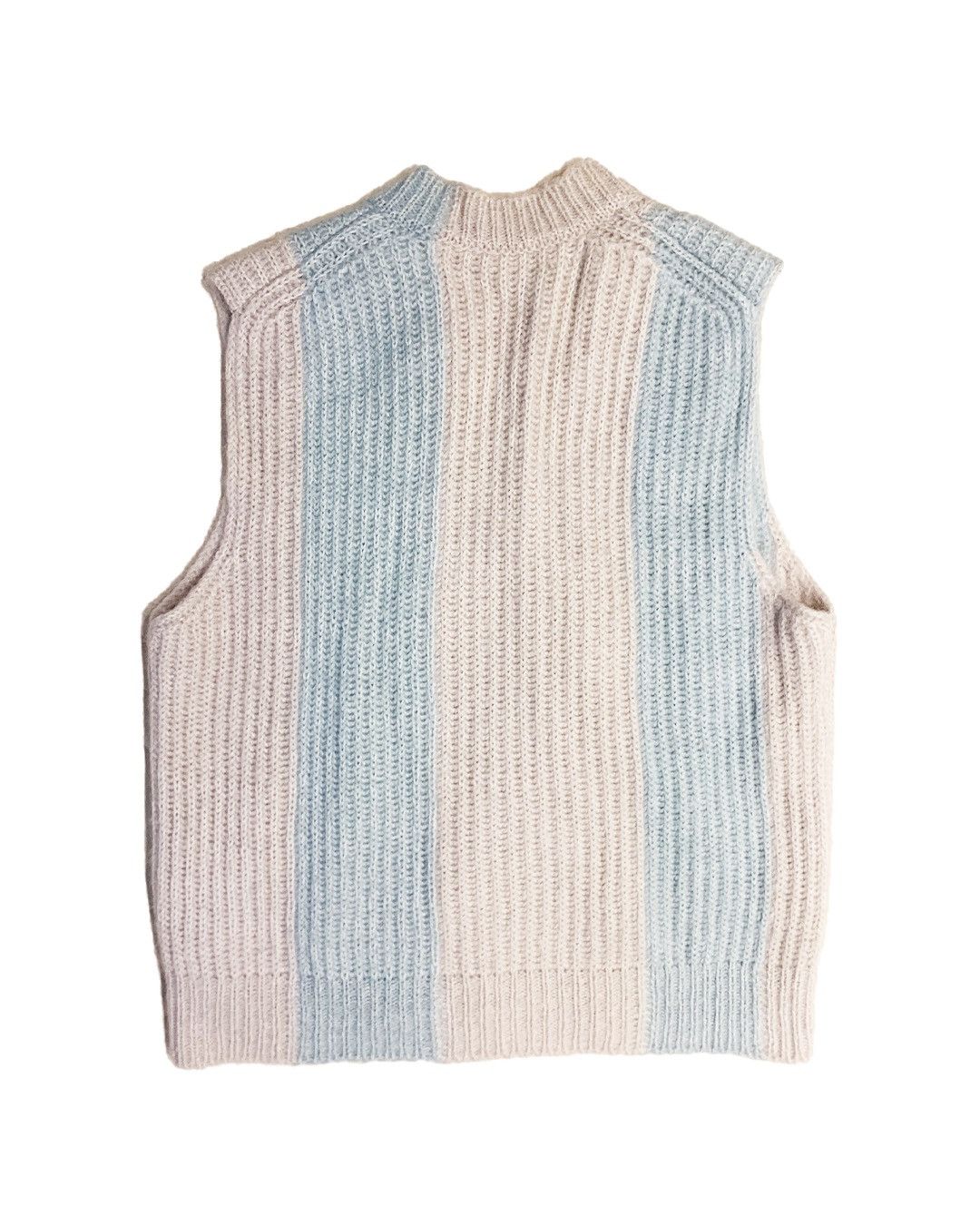 Calvin Klein 205W39NYC × Raf Simons Calvin Klein 205w39nyc knit vest in light pink and blue Size US L / EU 52-54 / 3 - 5 Thumbnail