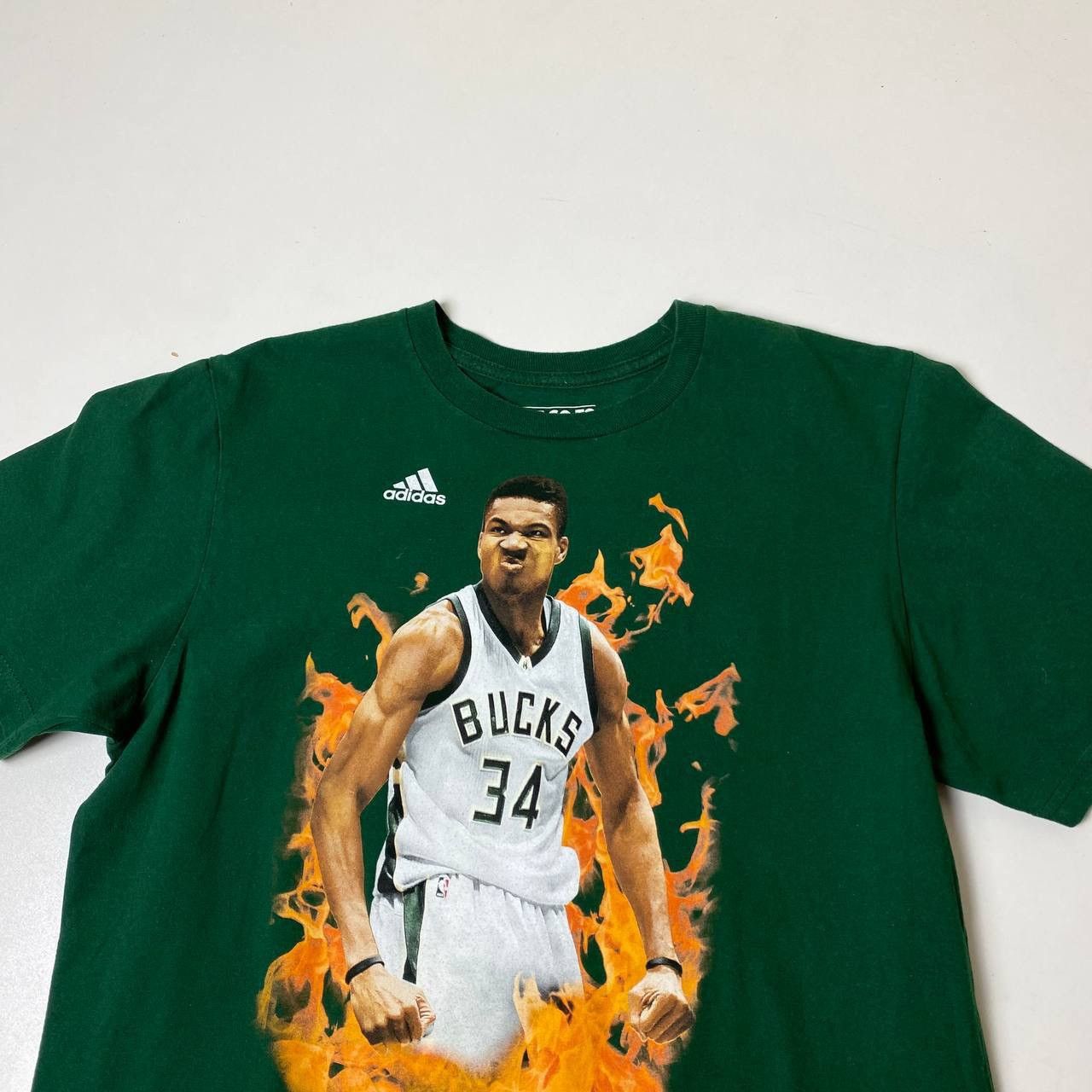 Adidas Adidas NBA Bucks T-shirt Size:M Size US M / EU 48-50 / 2 - 3 Thumbnail