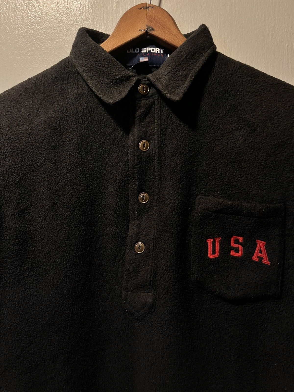 Polo Ralph Lauren OG Vintage Polo Sport Ralph Lauren USA fleece Size US L / EU 52-54 / 3 - 3 Thumbnail