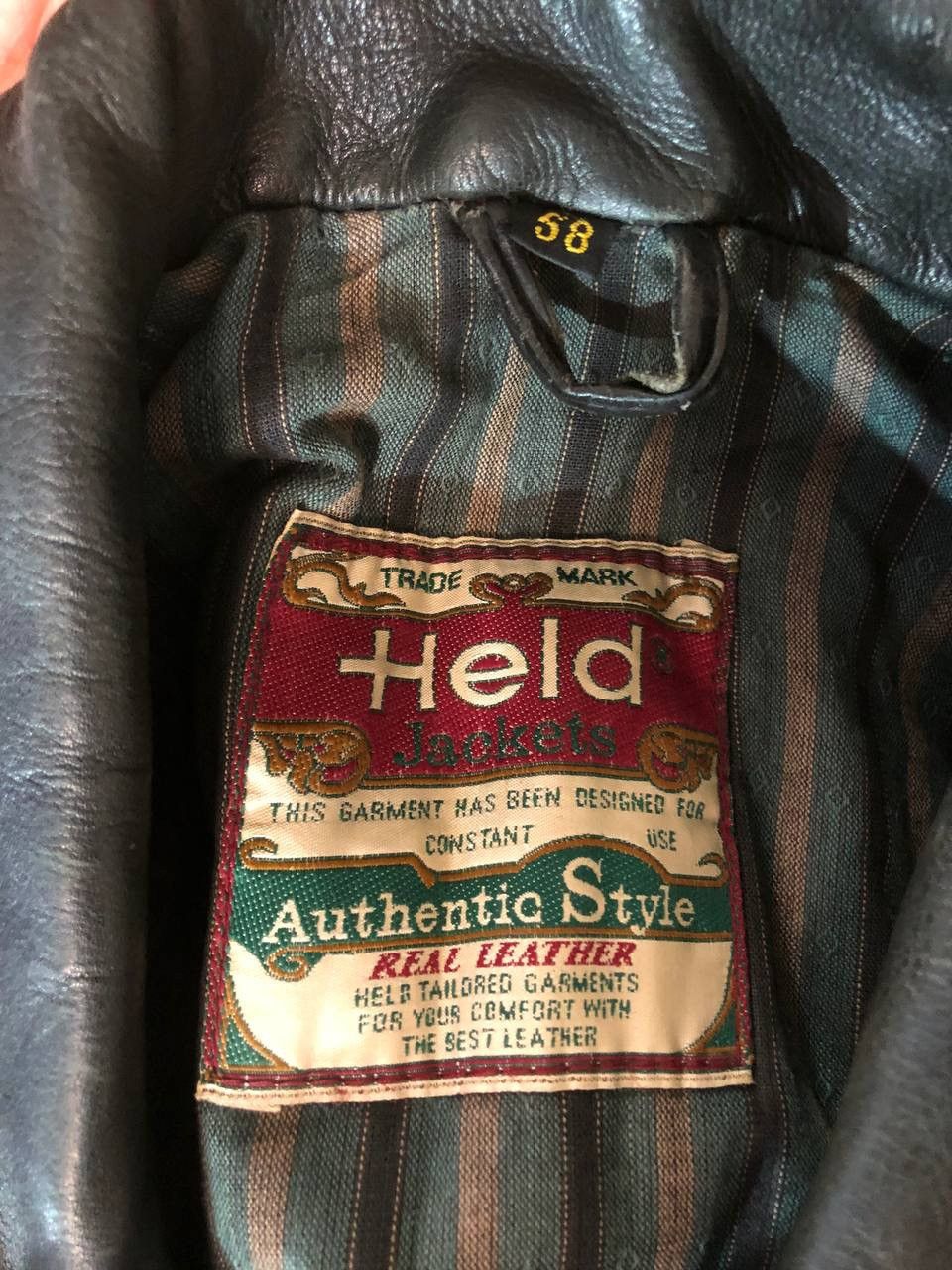 Vintage Held Vintage Rare Moto Biker Jacket Size US XL / EU 56 / 4 - 10 Thumbnail