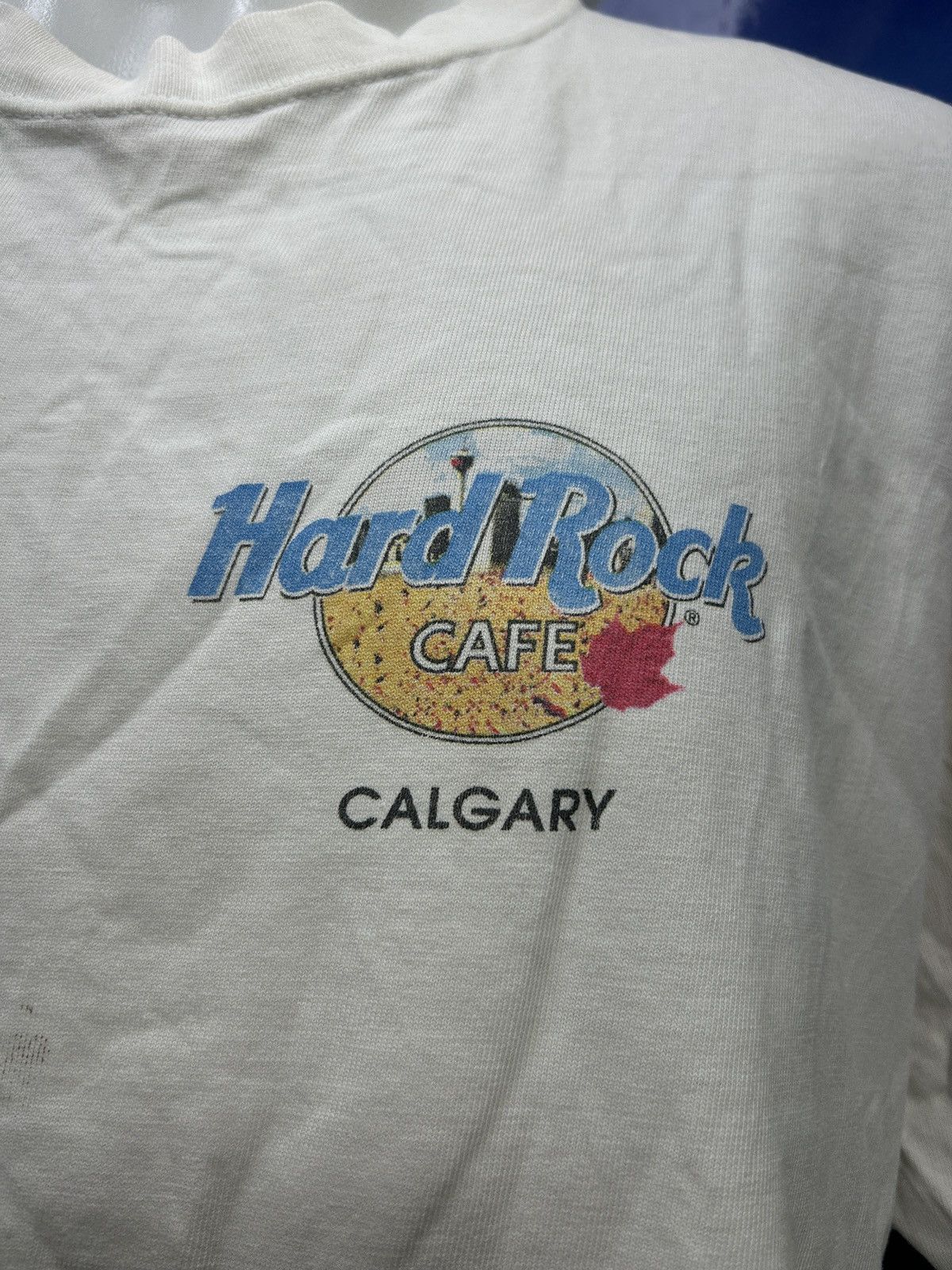 Hard Rock Cafe Vintage Hard Rock Cafe Calgary Size XL Size US XL / EU 56 / 4 - 2 Thumbnail