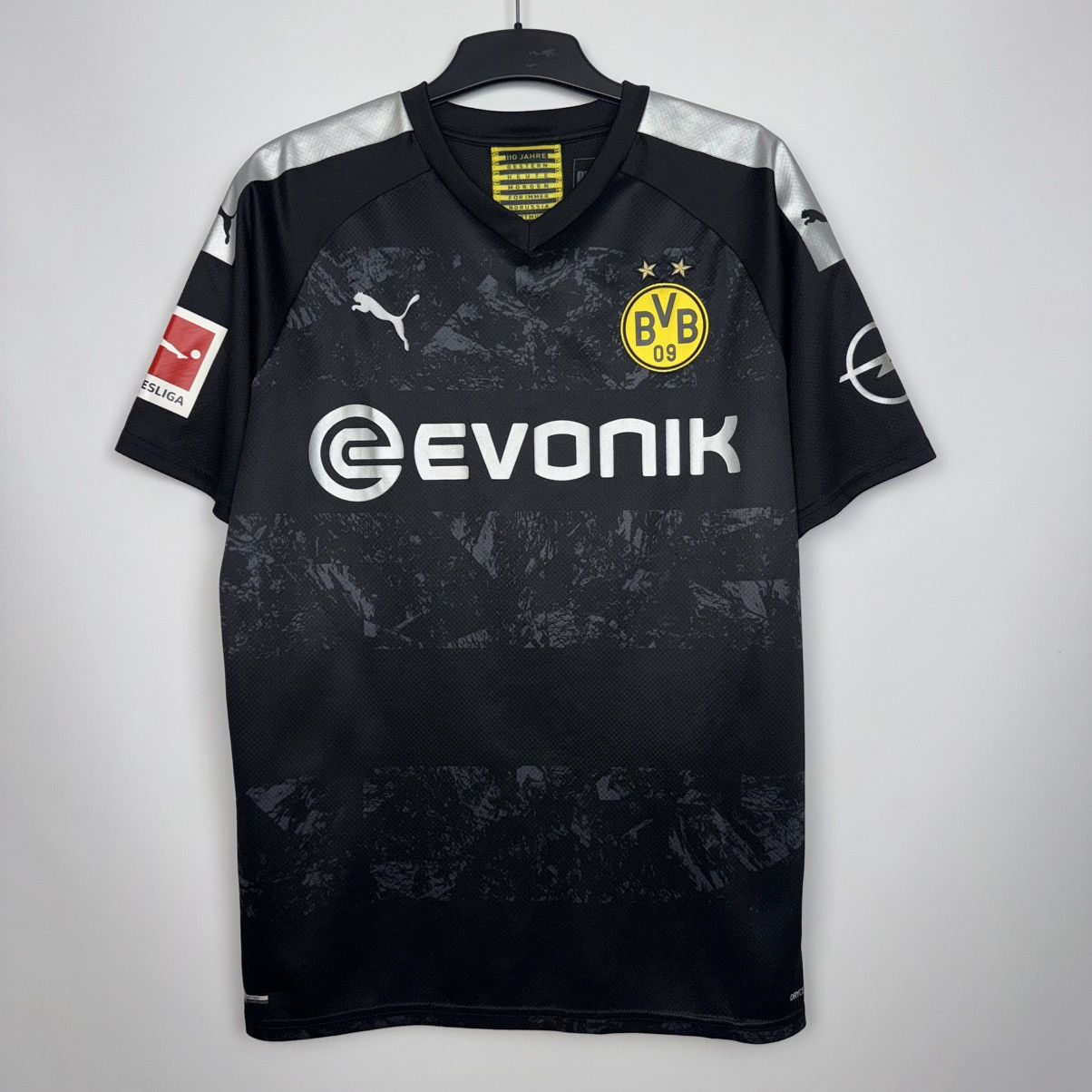 Puma BORUSSIA DORTMUND 2019 2020 AWAY SOCCER JERSEY #11 REUS Size US L / EU 52-54 / 3 - 2 Thumbnail