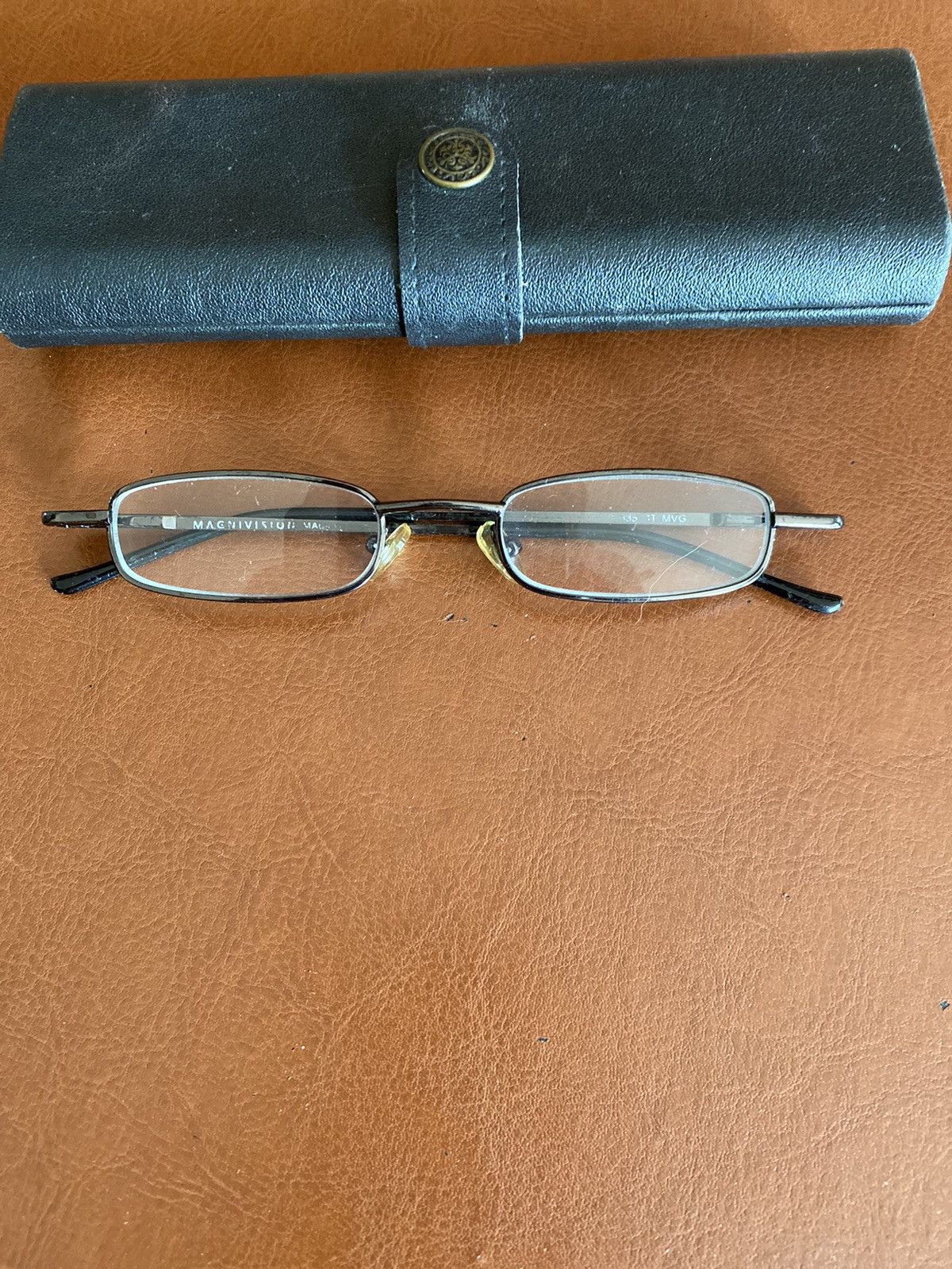 Other BLACK VINTAGE MAGNIVISION READING GLASSES WITH CASE Size ONE SIZE - 1 Thumbnail