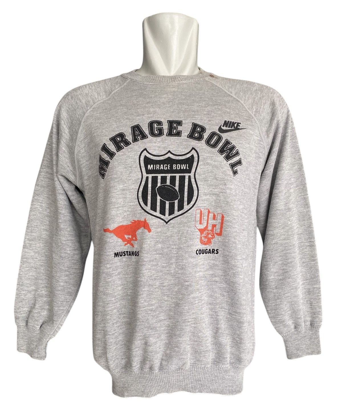 Vintage Vintage NIKE Mirage Bowl Sweatshirt Size US S / EU 44-46 / 1 - 1 Thumbnail