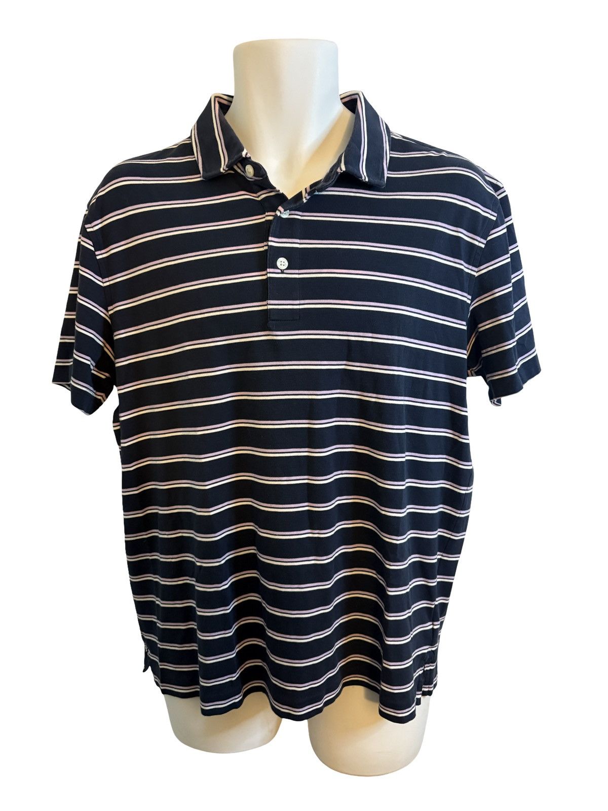 Brooks Brothers Brooks Brothers Purple Striped Short Sleeve Polo. Size Small Size US S / EU 44-46 / 1 - 1 Thumbnail