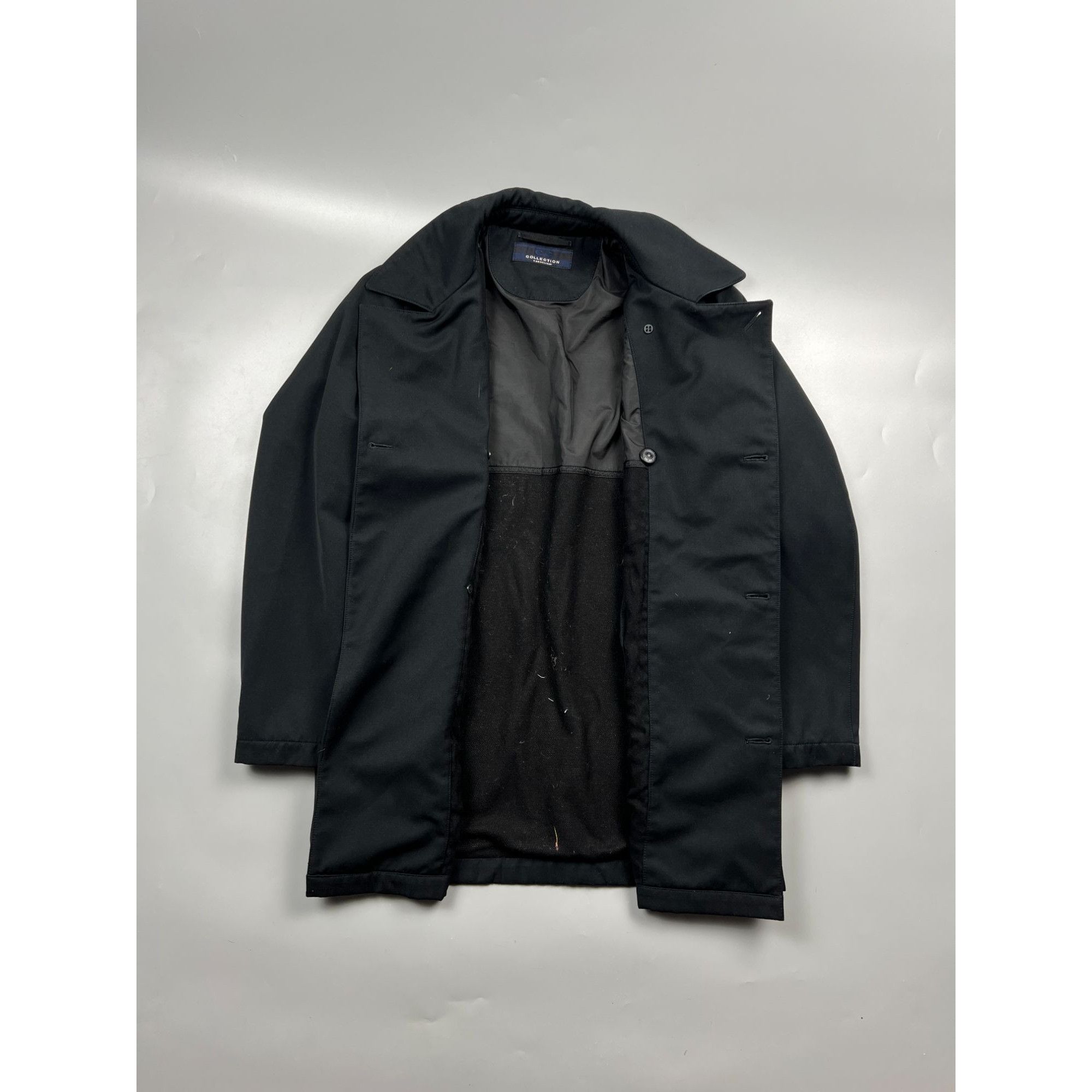 Corneliani Corneliani Collection Double Breasted Coat (Y0768) Size US L / EU 52-54 / 3 - 6 Thumbnail