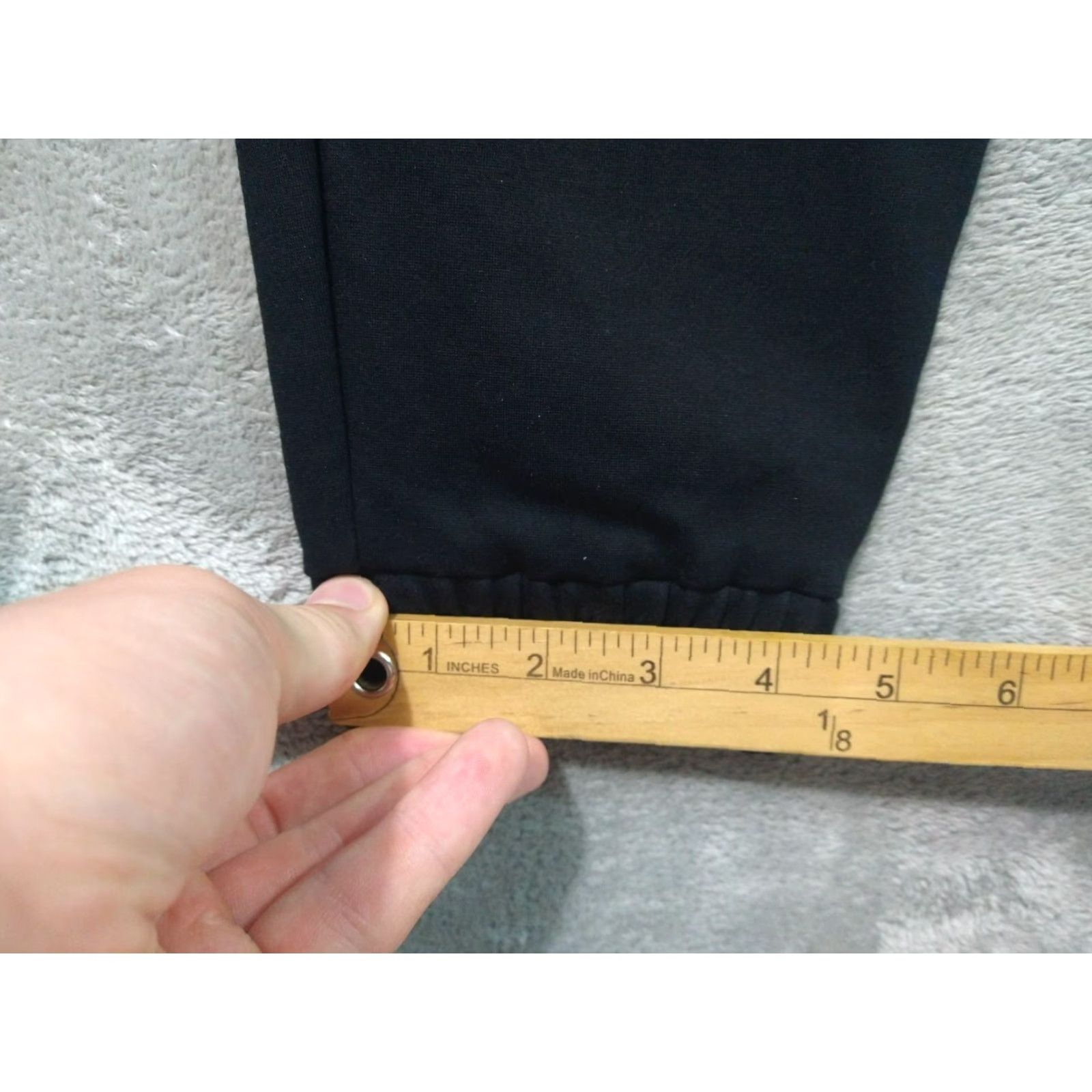 Spanx SPANX Womens Joggers Small Black Active Stretch Pants Tapered Casual Size 28" / US 6 / IT 42 - 6 Thumbnail
