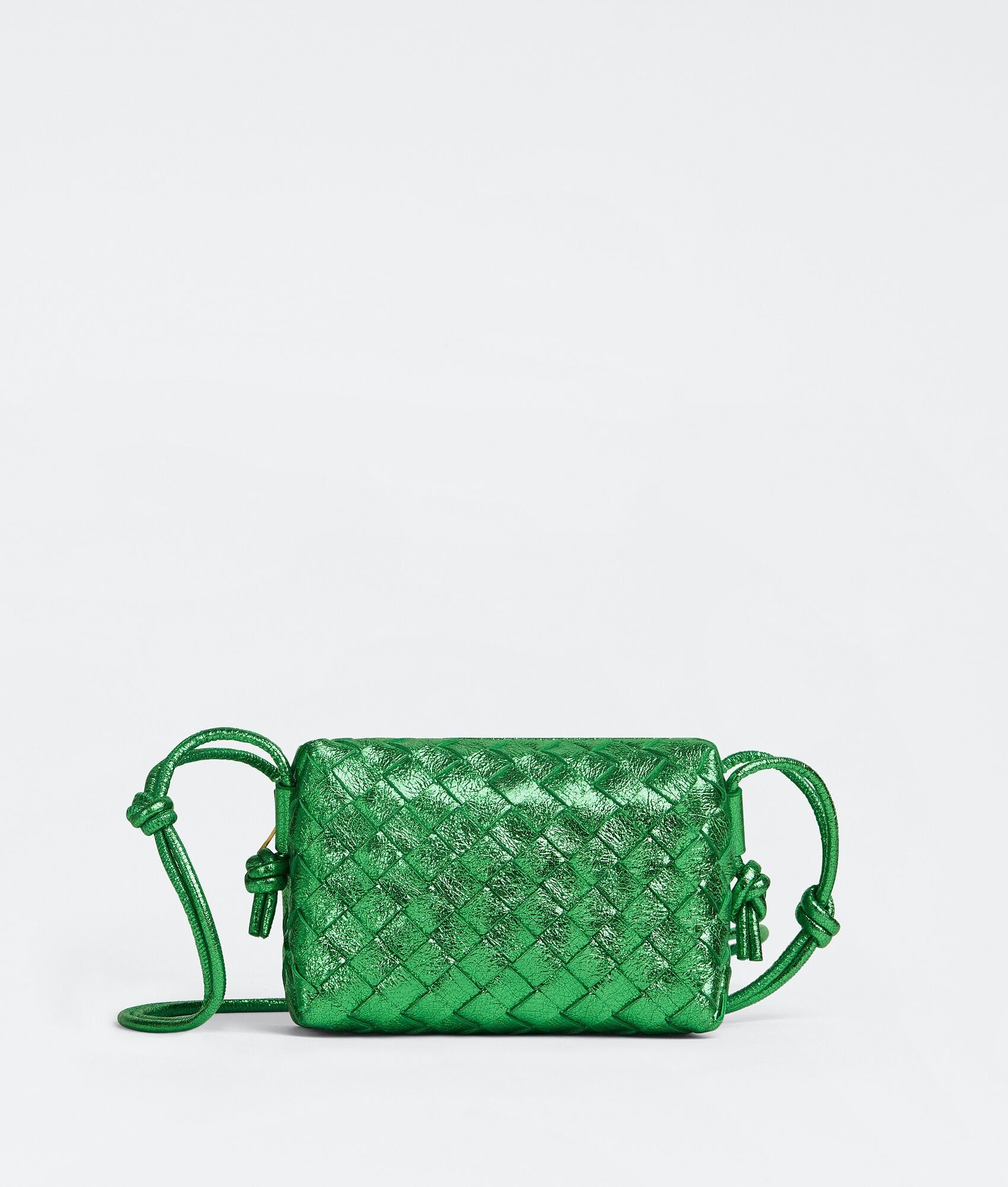 Bottega Veneta o1n1vont1124 Size: OS / Mini Loop Bag in Parakeet Size ONE SIZE - 1 Thumbnail