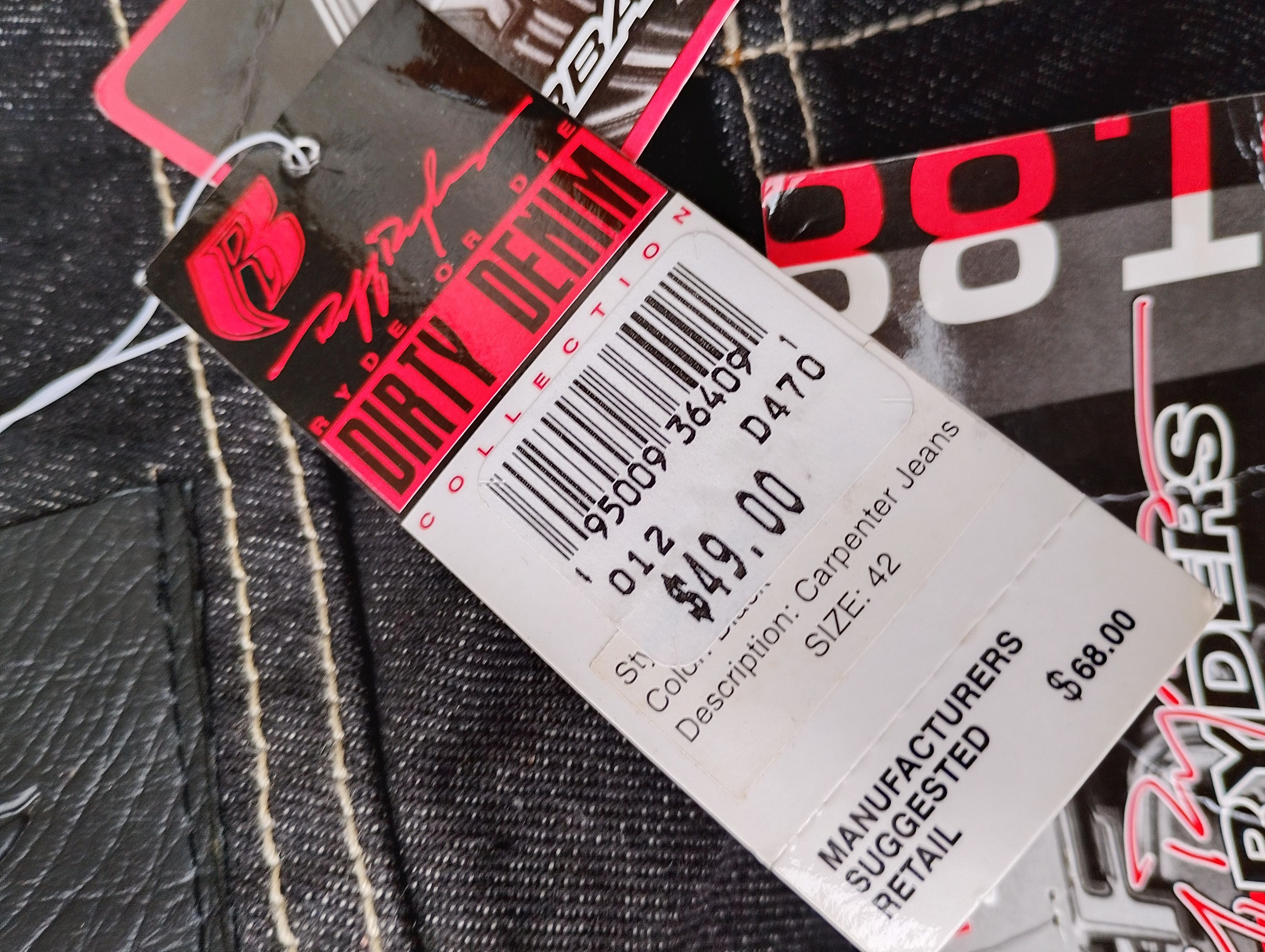 Ruff Ryders Ruff Ryders Durty Denim Collection Jeans Y2K Wide Baggy 42 Size US 42 / EU 58 - 14 Thumbnail