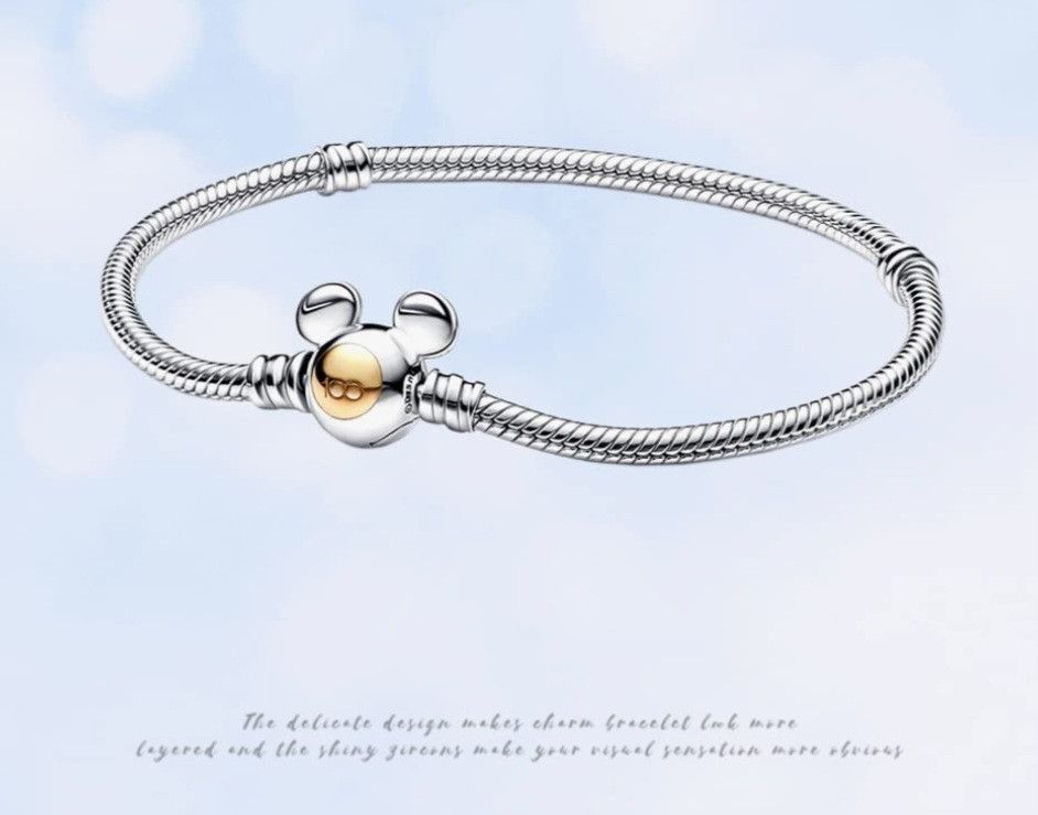 pandora PANDORA MOMENTS DISNEY 100TH ANNIVERSARY BRACELET Size ONE SIZE - 8 Thumbnail
