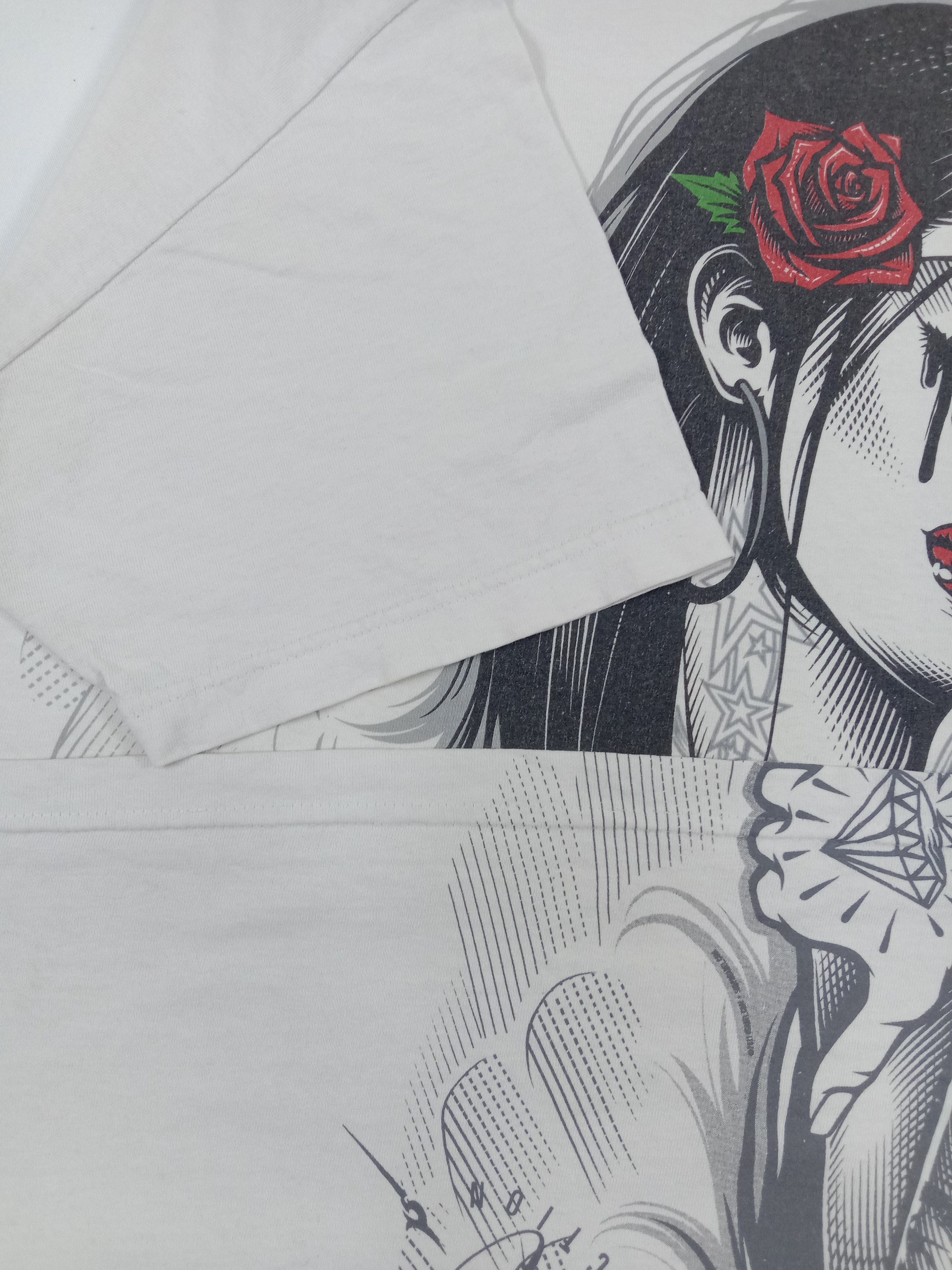 Fuck Art, Make Tees Vintage Ogabel Naked Women Tatoo Printed T Shirt Size US L / EU 52-54 / 3 - 4 Thumbnail