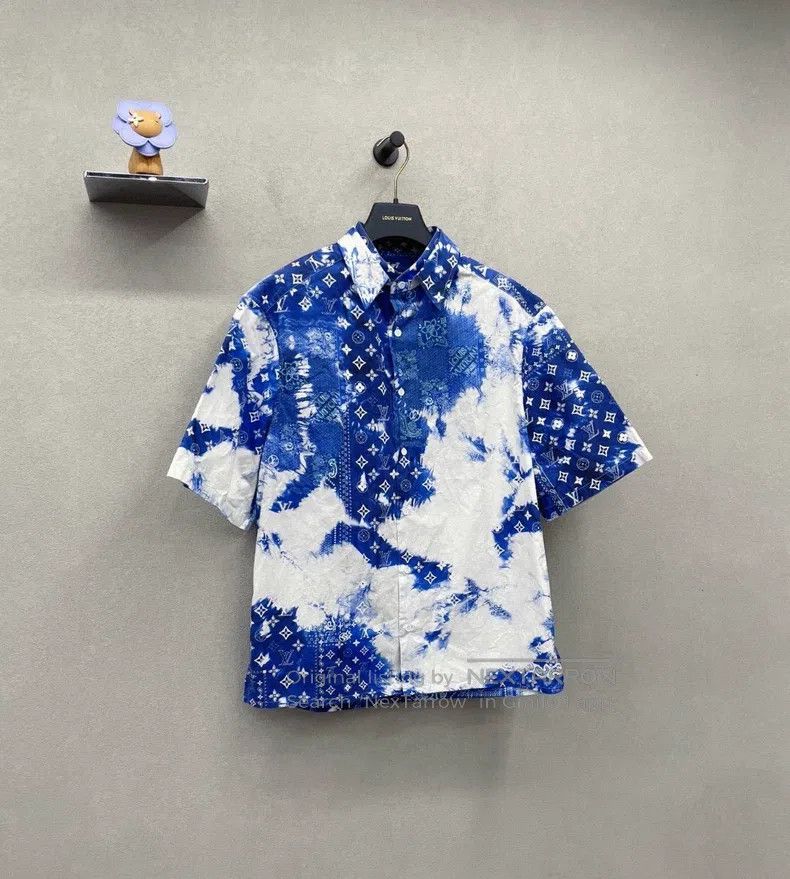 Louis Vuitton Louis Vuitton Tie-dyed cashew flower logo printed single s Size US M / EU 48-50 / 2 - 3 Thumbnail