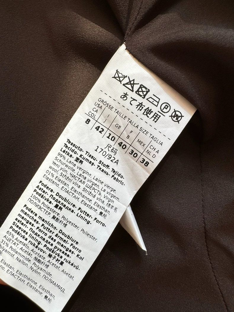 Max Mara Max Mara A coat of sheep wool, Size L / US 10 / IT 46 - 4 Thumbnail