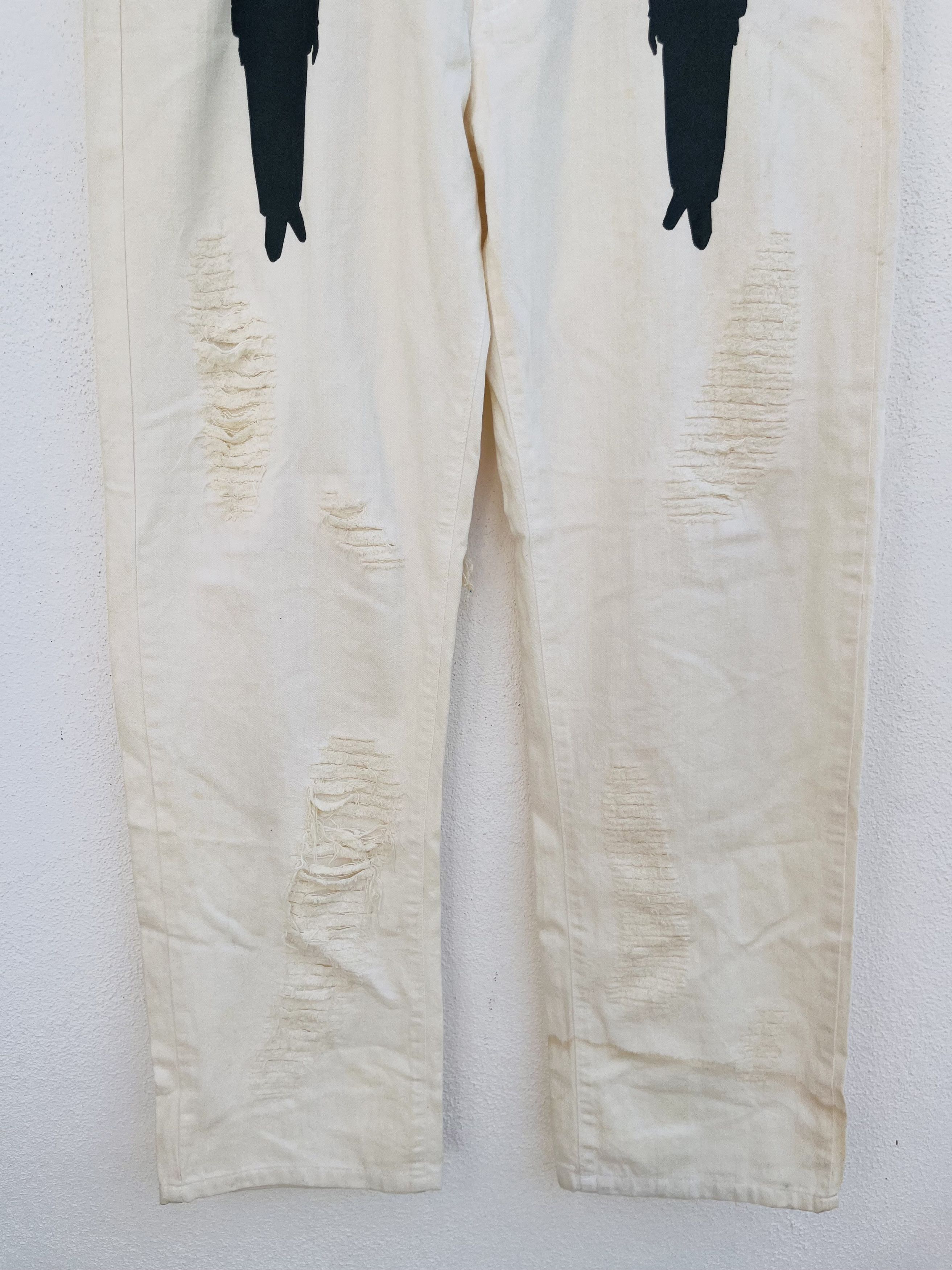 Broken Homme × Japanese Brand × Vintage Vintage Broken Homme Japanese Designer Fashion Style Size US 34 / EU 50 - 4 Thumbnail