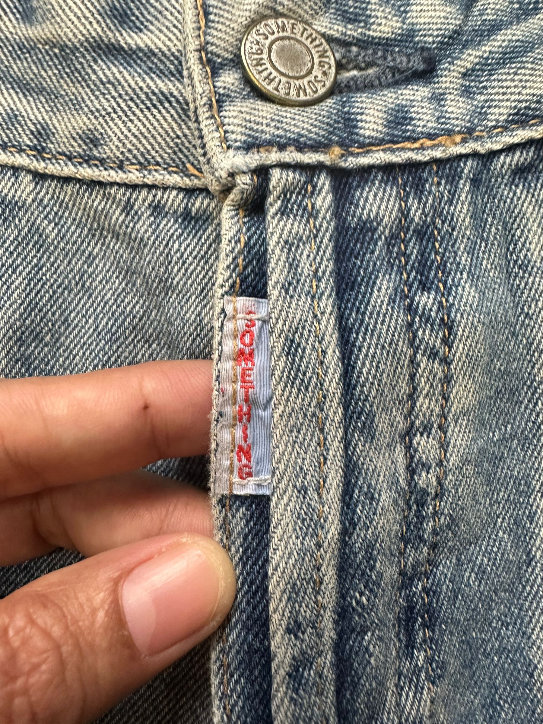 Edwin SUPER FLARE🔥EDWIN SOMETHING FRENCH JEANS #7926-190 Size 28" / US 6 / IT 42 - 4 Thumbnail
