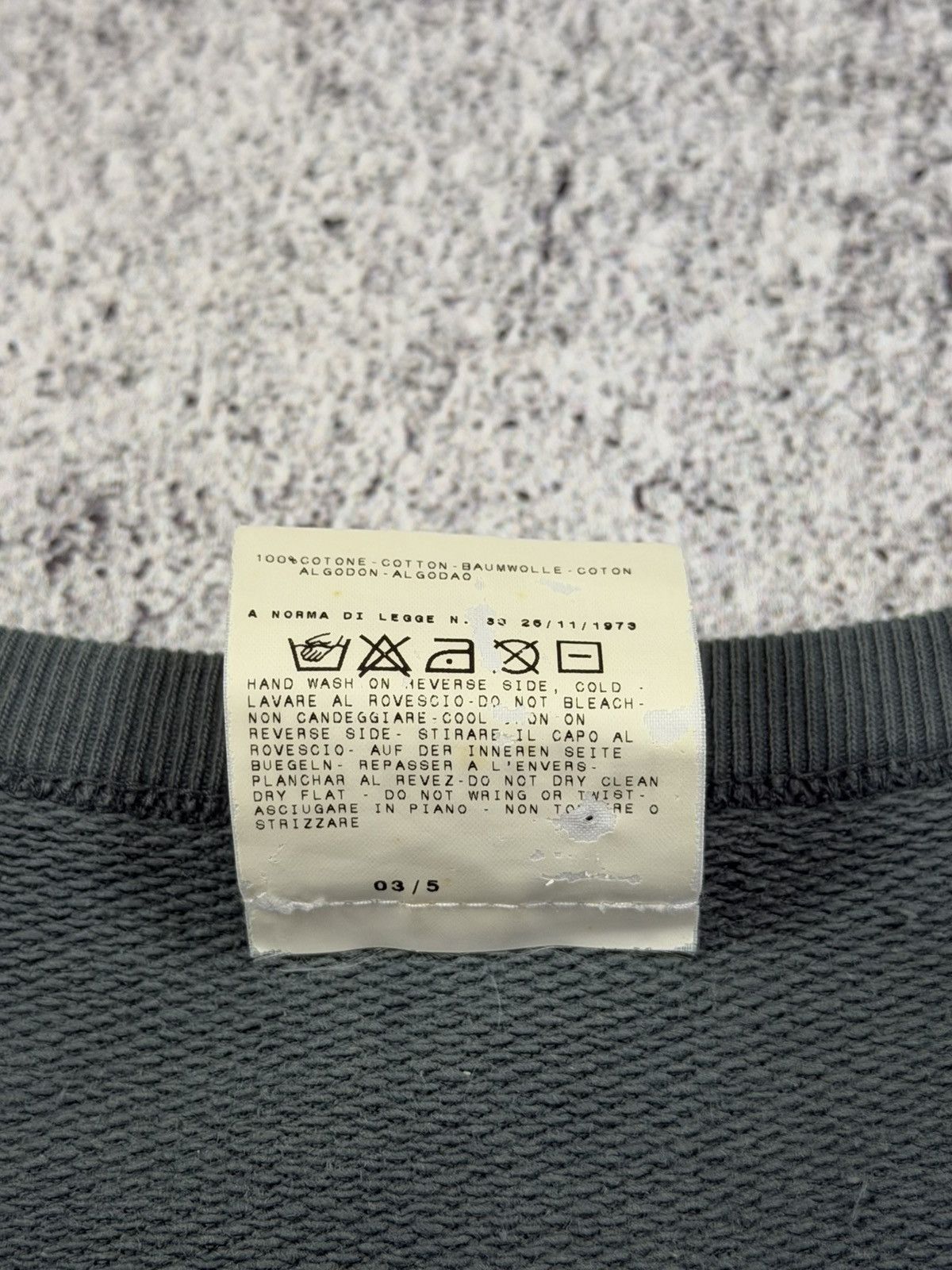 Dolce & Gabbana Vintage Y2K D&G Dolce Gabbana Big Logo Sweatshirt L Size L / US 10 / IT 46 - 10 Thumbnail