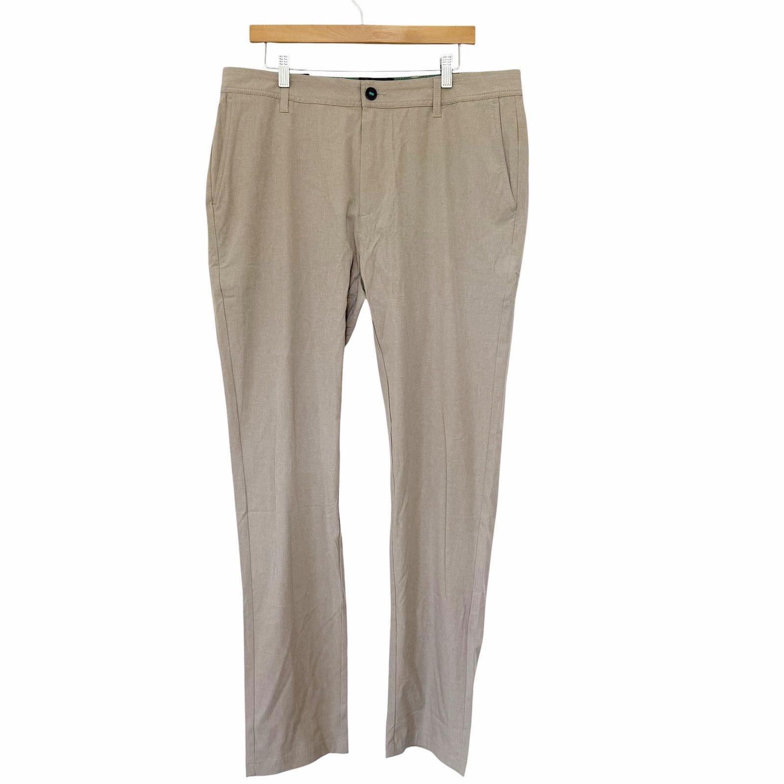 Other Linksoul Tan Boardwalker Chino Flat Front Pants Sz 36L 36x34 Size US 36 / EU 52 - 1 Thumbnail