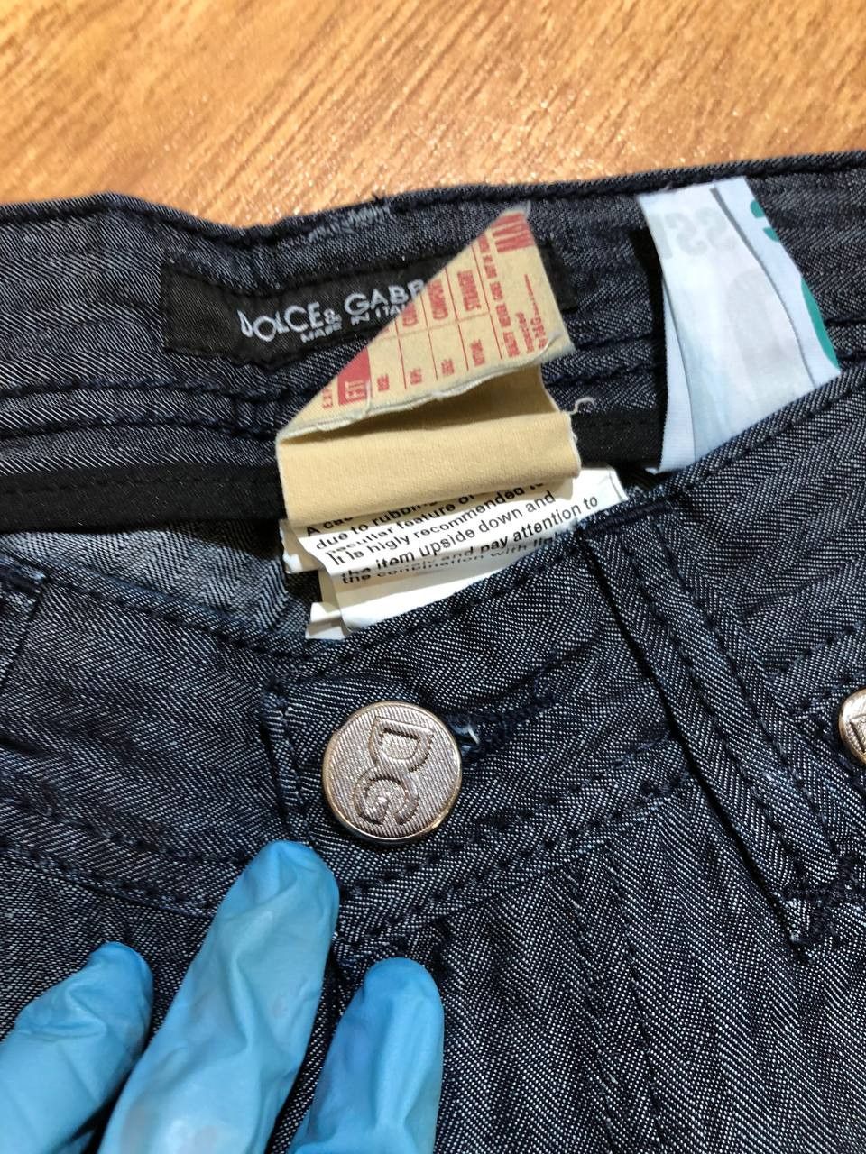 Dolce & Gabbana DOLCE & GABBANA Jeans Cotton Stretch Denim Size US 32 / EU 48 - 5 Thumbnail