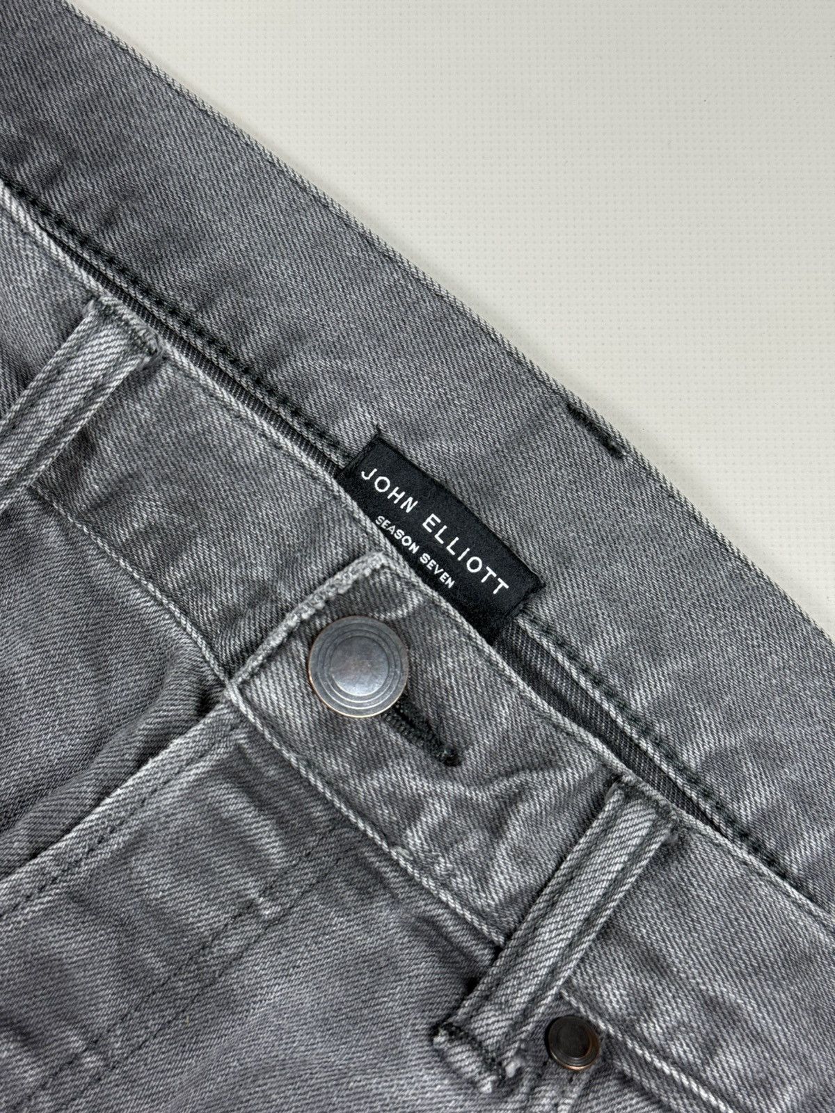 John Elliott John Elliott Men’s Distressed Denim Skinny Jeans Size 31 Size US 31 - 14 Thumbnail