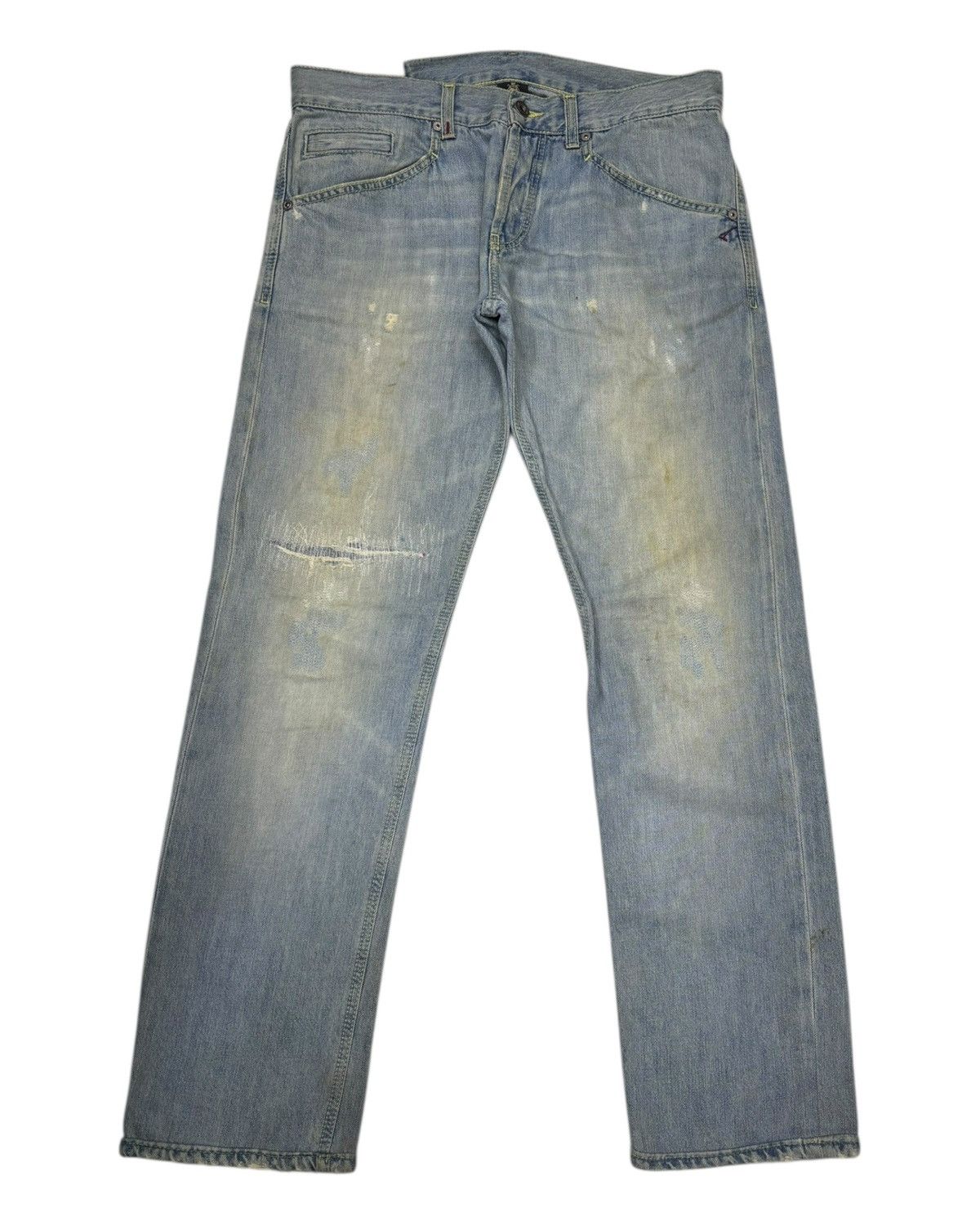 Dondup × If Six Was Nine × Japanese Brand Vintage Dondup Made in Italy Selvedge Denim Jeans Size US 34 / EU 50 - 7 Thumbnail