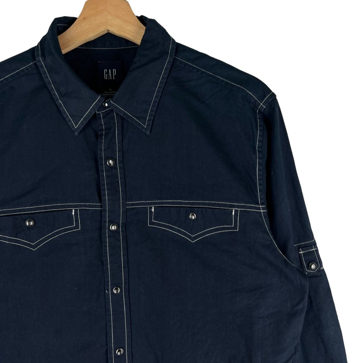 Japanese Brand 🔥VINTAGE WORK CHORE JACKET GAP DENIM ISSEY MIYAKE Size US M / EU 48-50 / 2 - 4 Thumbnail