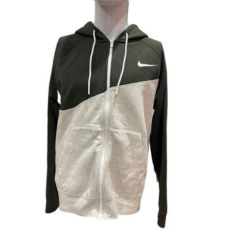 Nike oatmeal swoosh discount hoodie