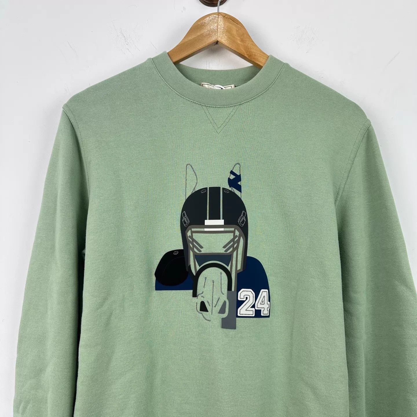 Hermes Hermes logo knit sweatshirt XS Size XS / US 0-2 / IT 36-38 - 4 Thumbnail