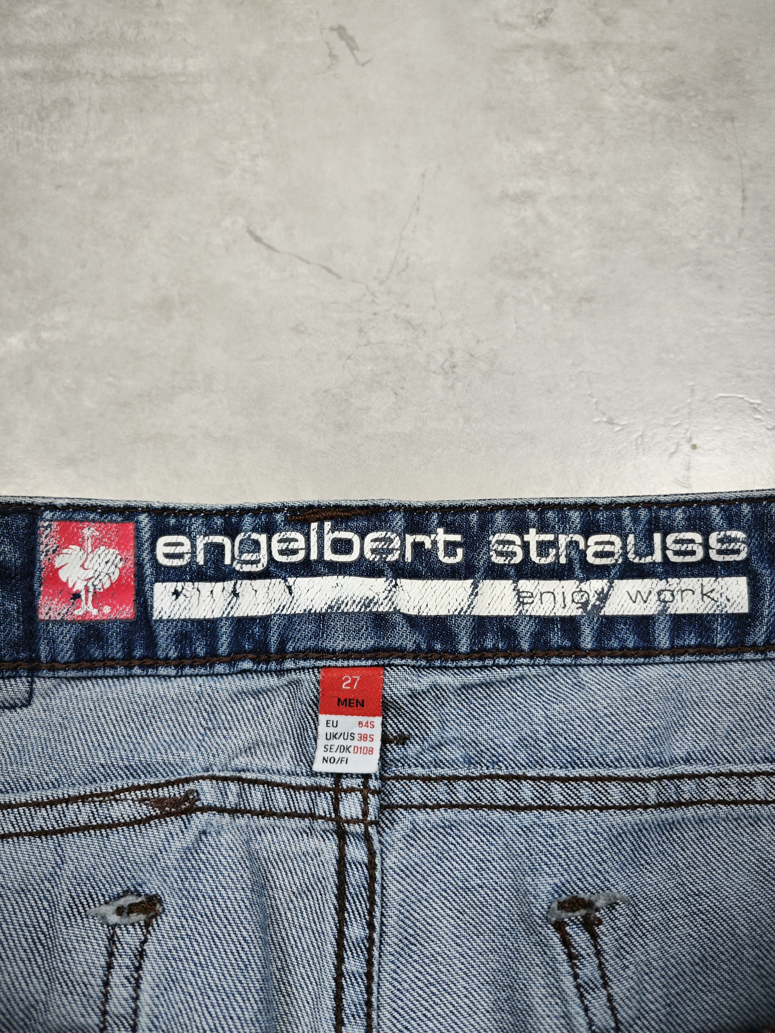 Vintage Engelbert Strauss Vintage Work Jeans Size US 36 / EU 52 - 10 Thumbnail