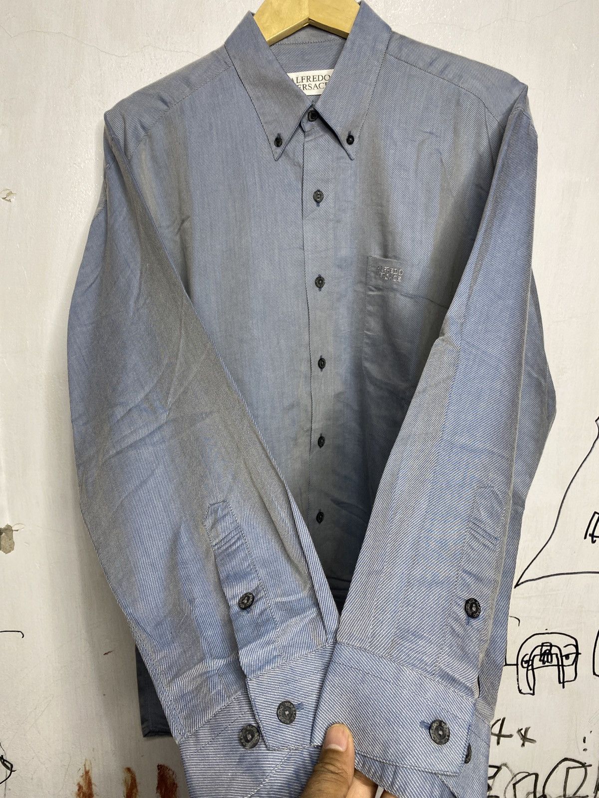 Versace alfredo versace style shirt Size US M / EU 48-50 / 2 - 5 Thumbnail