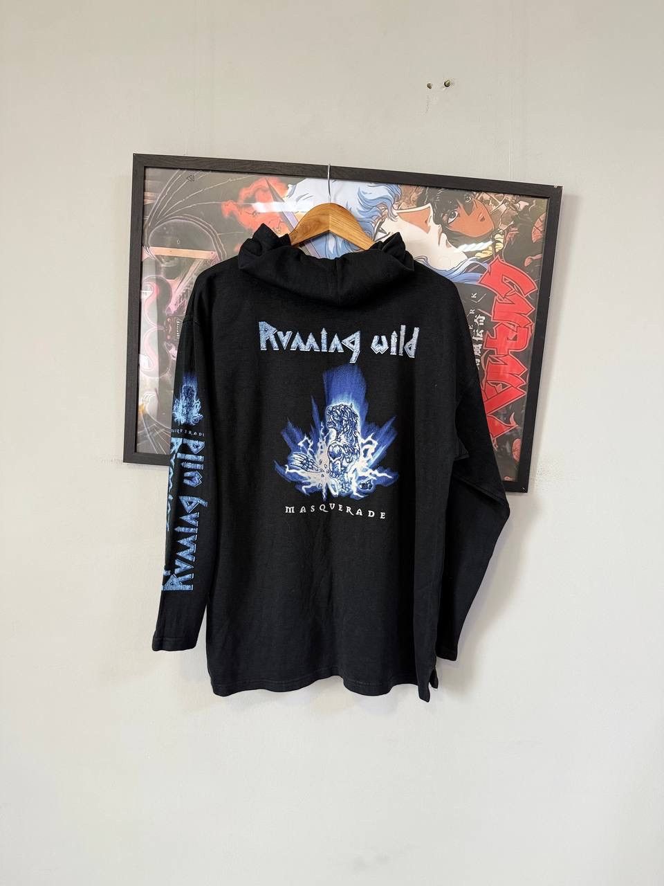 Band Tees Vintage 90s Running Wild Summer Metal Meeting Hoodie Size US XL / EU 56 / 4 - 9 Thumbnail