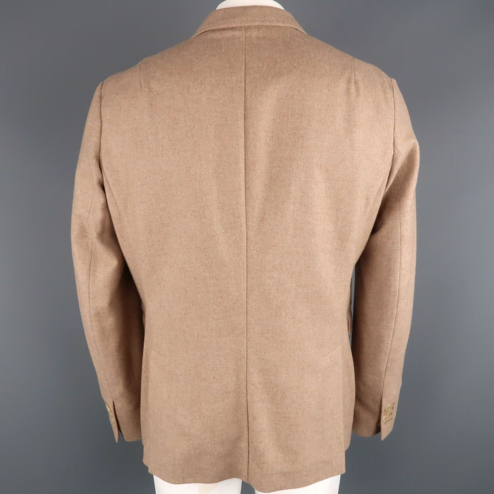 Neil Barrett NEIL BARRETT Sport Coat Size XL Camel Wool Notch Lapel Size US XL / EU 56 / 4 - 3 Thumbnail