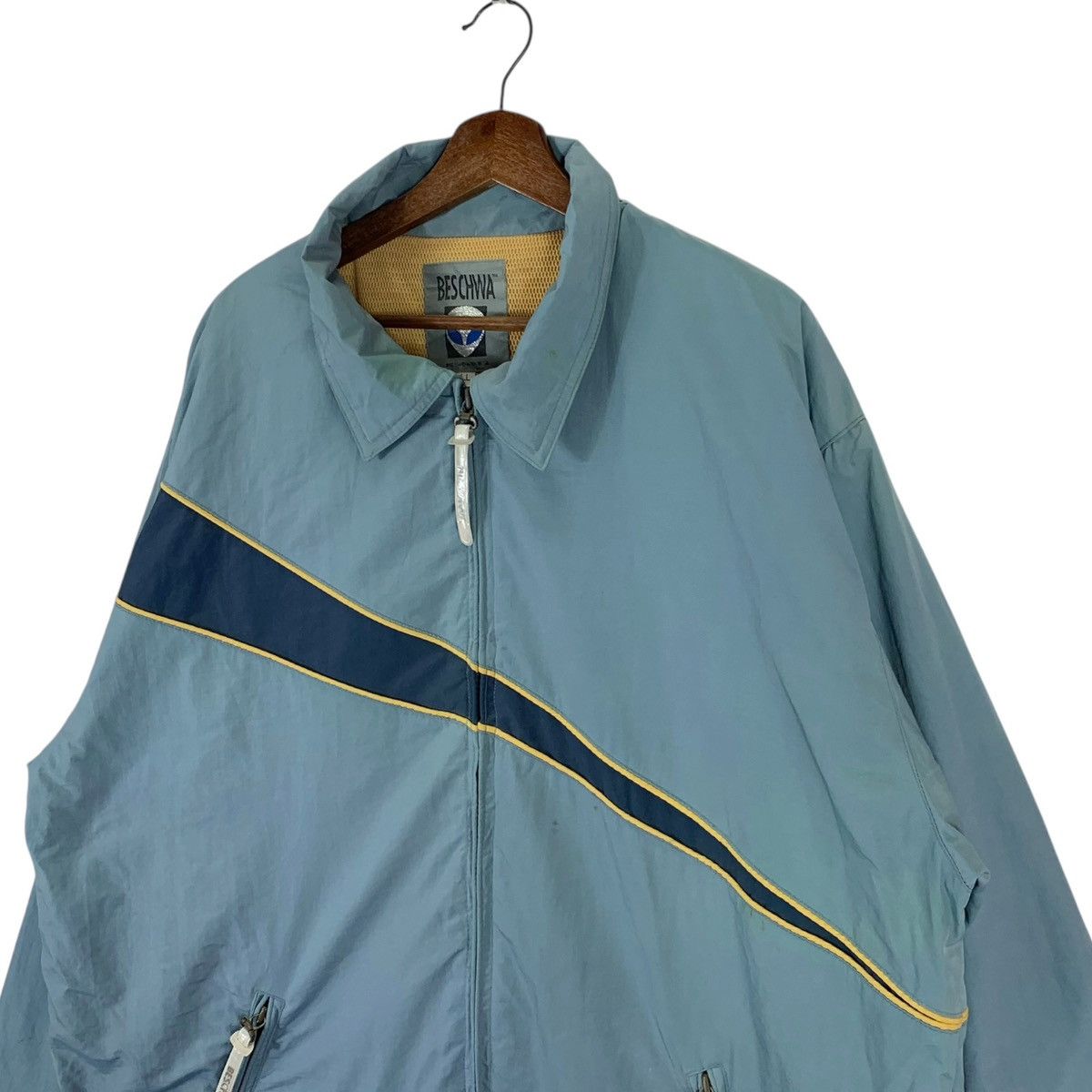 Japanese Brand × Vintage Vintage Beschwa Full Zipper Light Jacket Size US XL / EU 56 / 4 - 2 Thumbnail