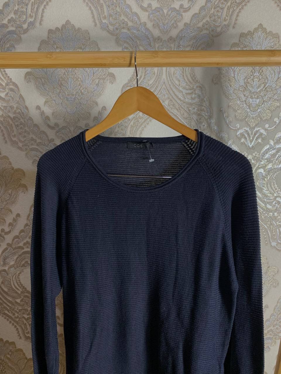 Cos × Vintage AVANT-GARDE COS LONG SLEEVE ITALIAN DESIGNER KNIT DELUX Y2K Size US L / EU 52-54 / 3 - 2 Thumbnail