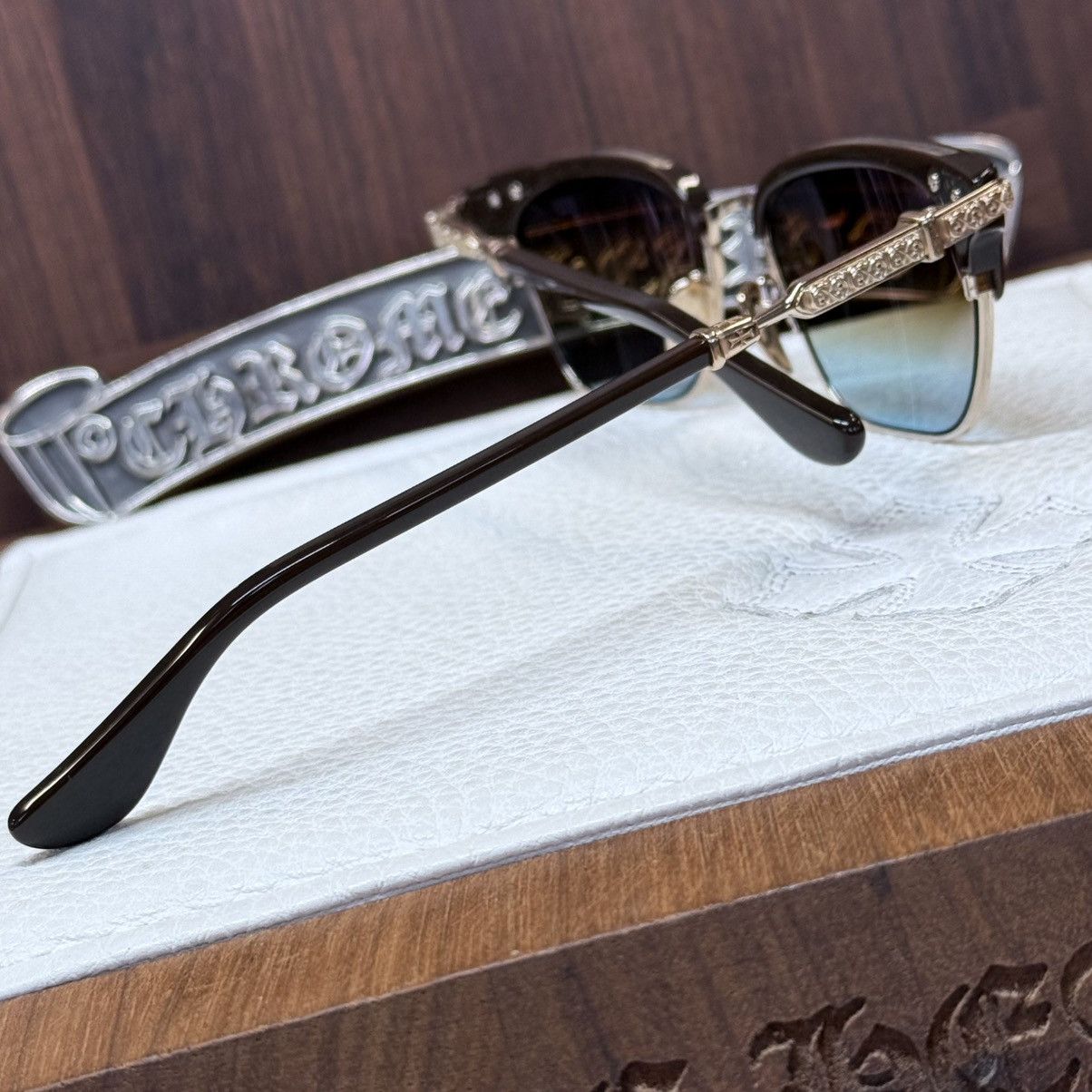 Chrome Hearts Chrome Hearts VERTICAL SMILE II 1/1 Sunglasses Size ONE SIZE - 9 Thumbnail