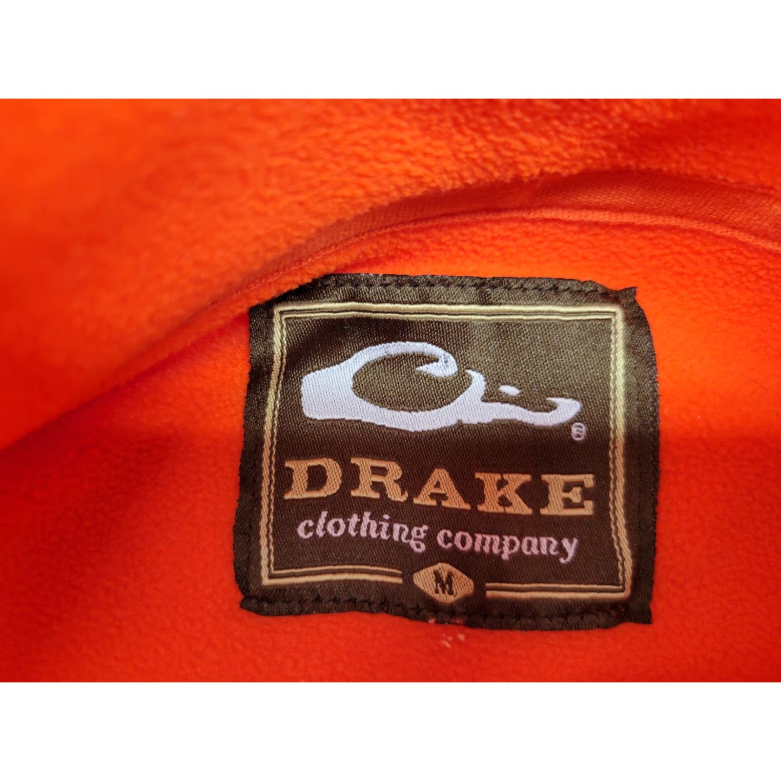 Vintage Auburn Tigers Orange Drake Waterfowl 1/4 Zip Fleece Pullover M Shirt Men Baseball Football Tigers Womens Size US M / EU 48-50 / 2 - 8 Thumbnail